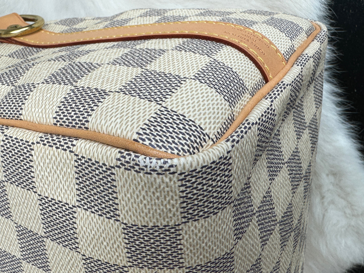 Louis Vuitton Speedy 25 Bandouliere Damier Azur