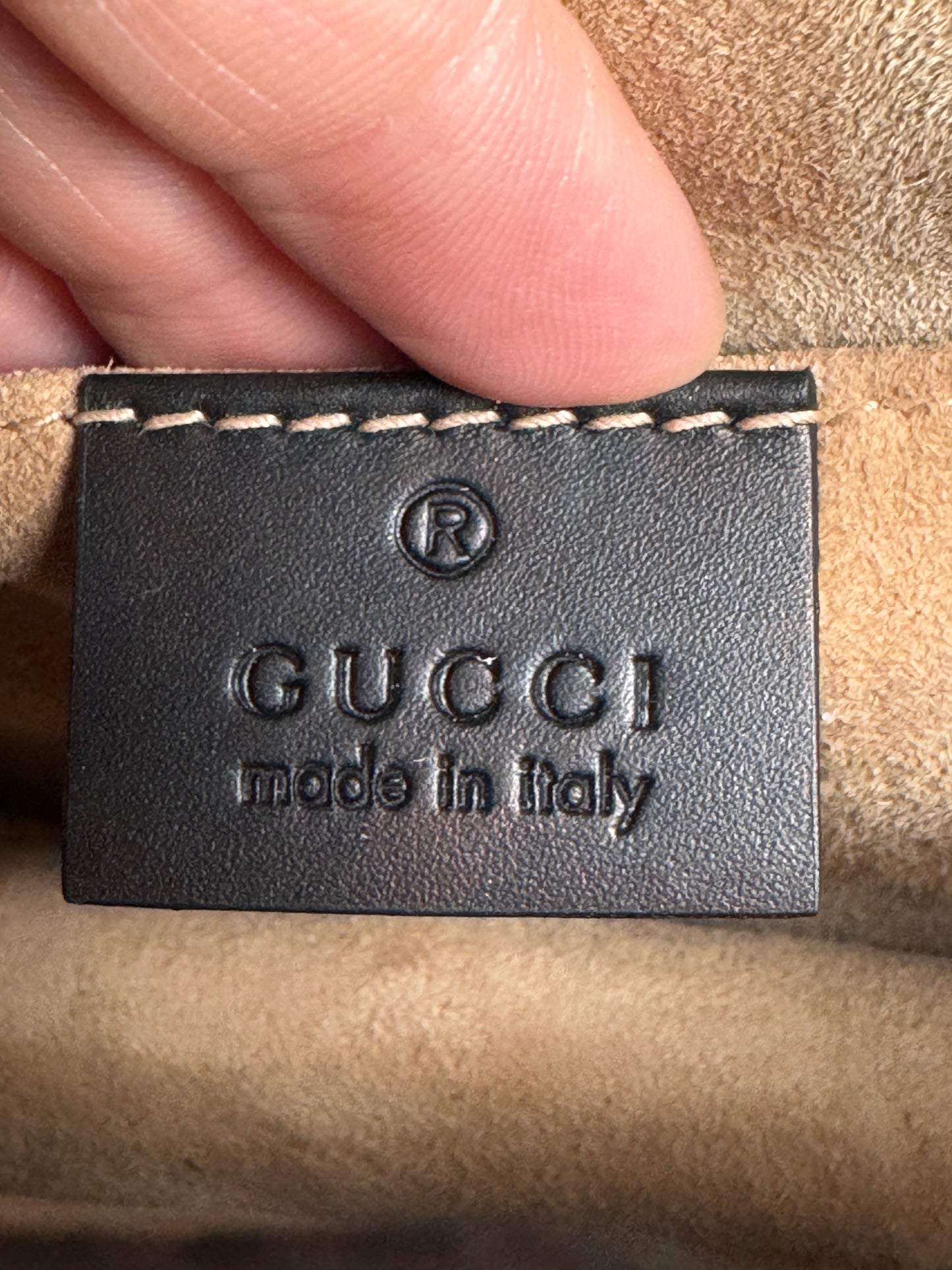 GUCCI Sylvie Mini Chain Black