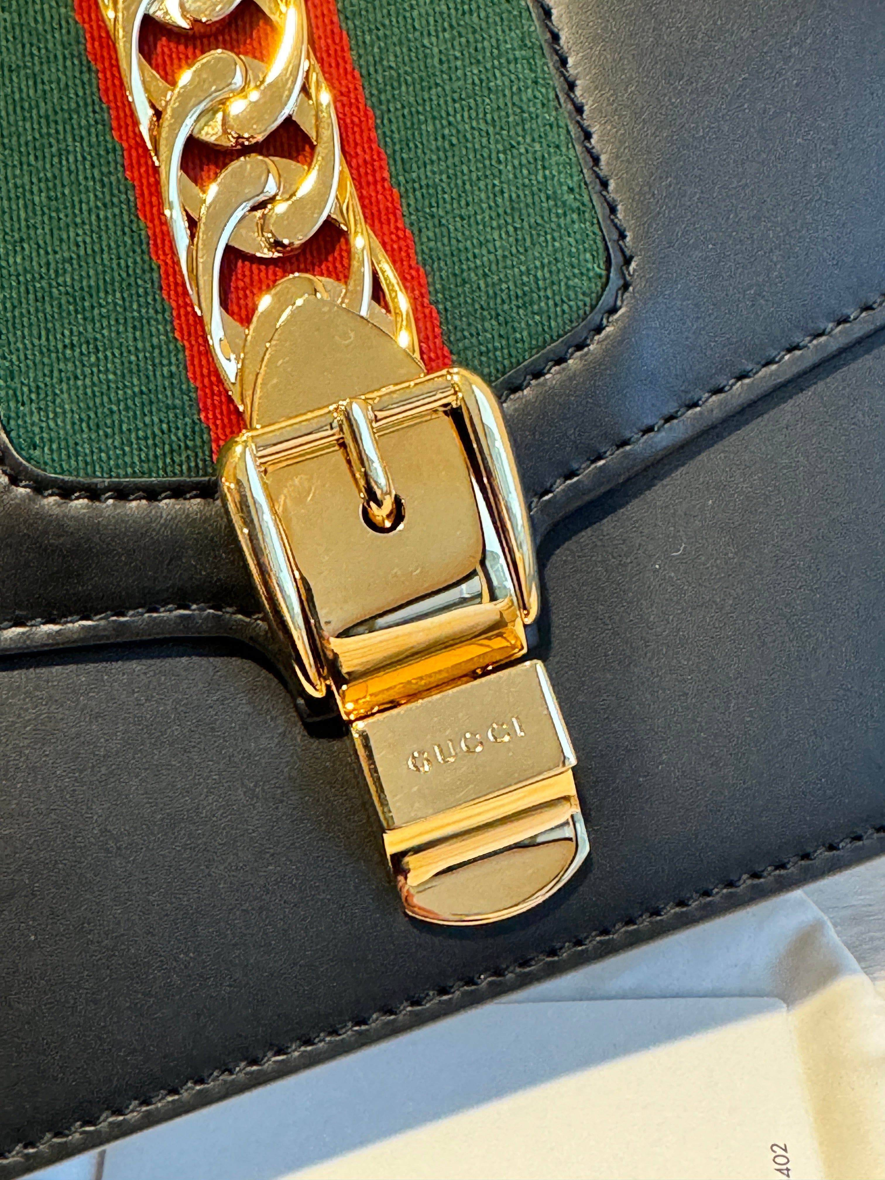 GUCCI Sylvie Belt BumBag Black Like New Ascherman Home