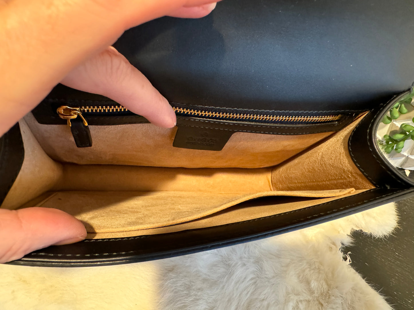 GUCCI Sylvie Belt BumBag Black Like New