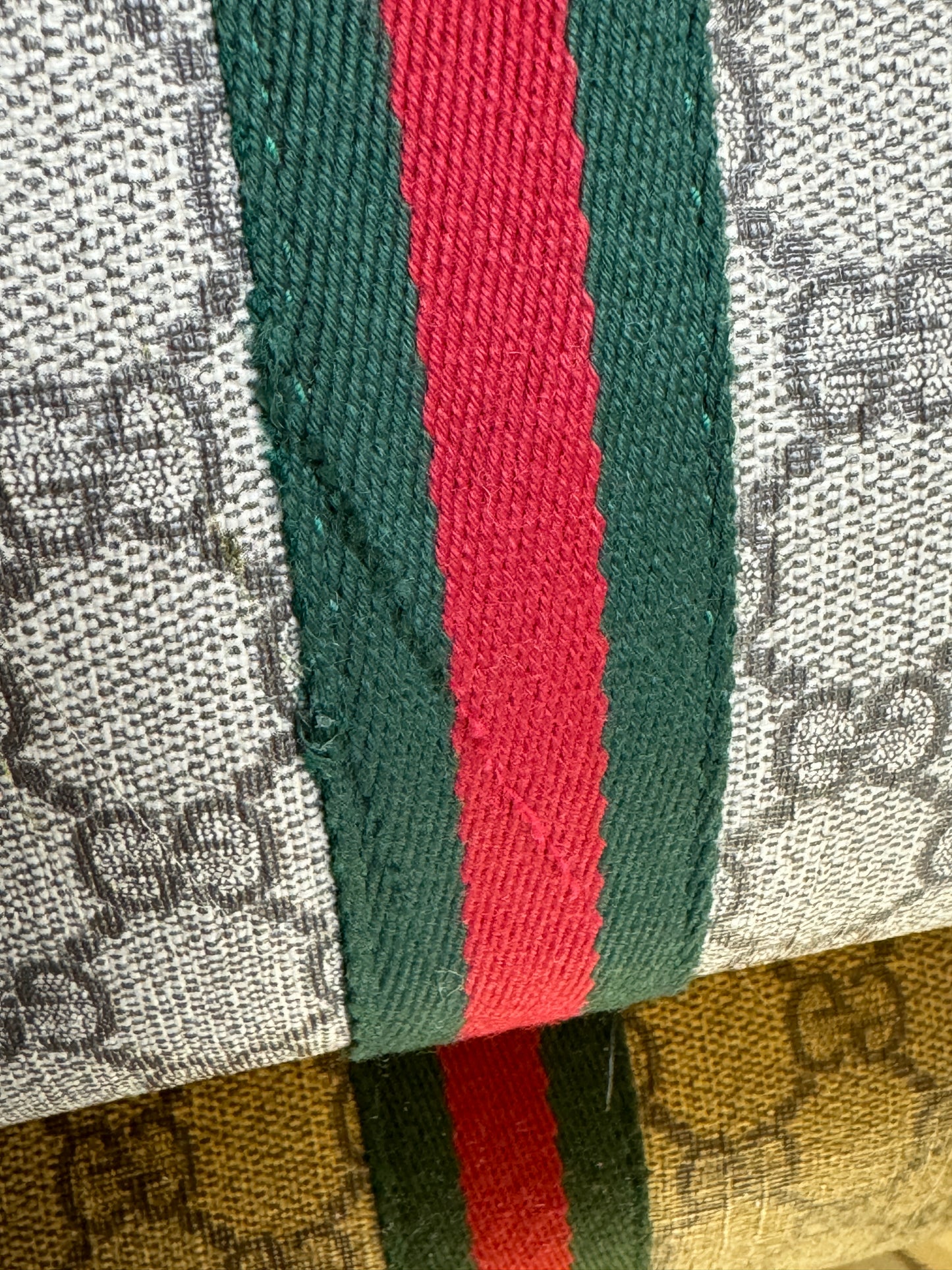 GUCCI Mini Ophidia Supreme Canvas Web Crossbody