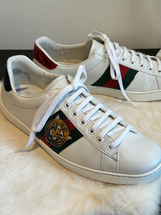 GUCCI Ace Tiger Sneakers Mens 8.5EU (41.5EU)