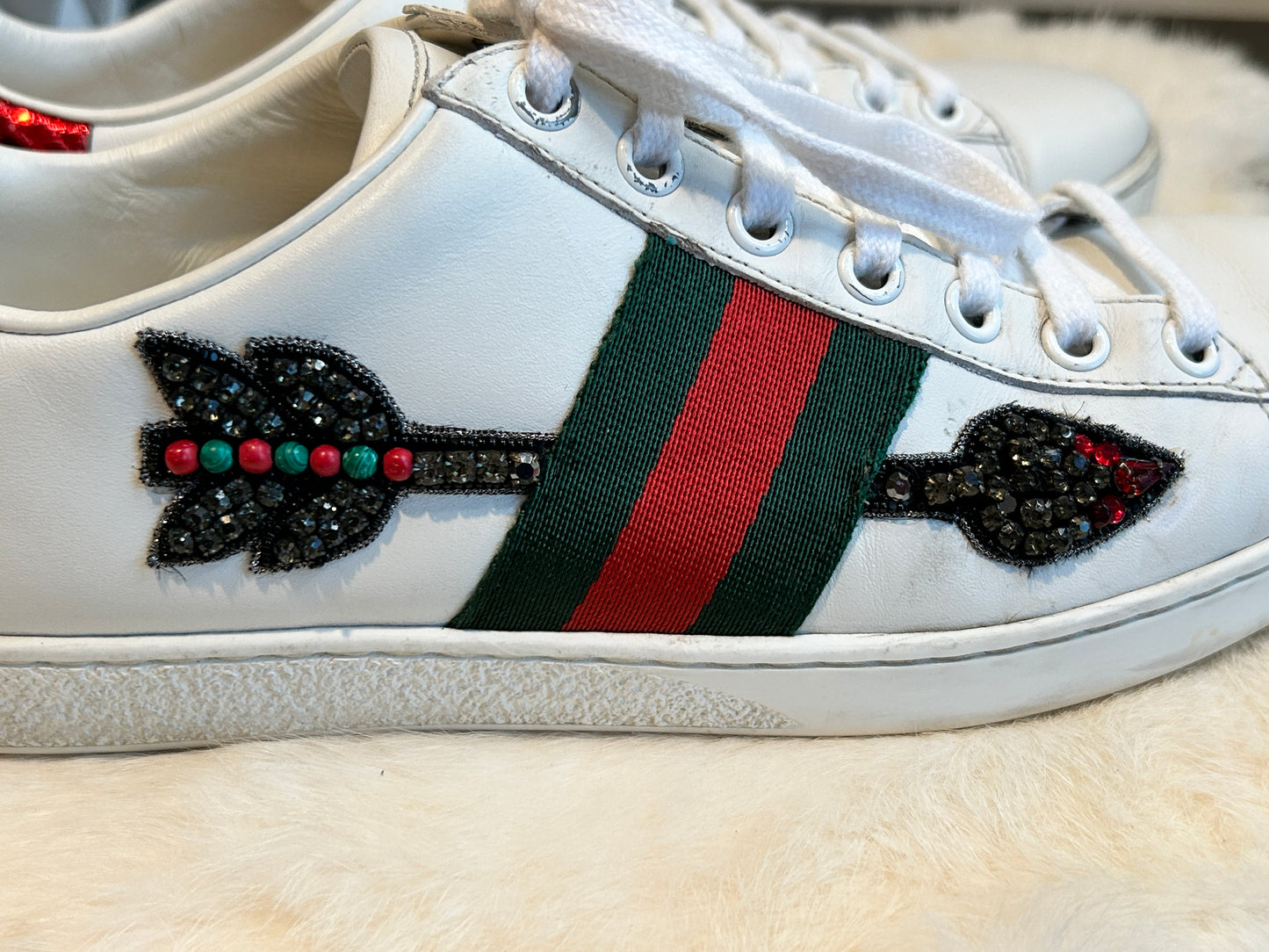 Gucci Ace Arrows Sneakers Size 36EU