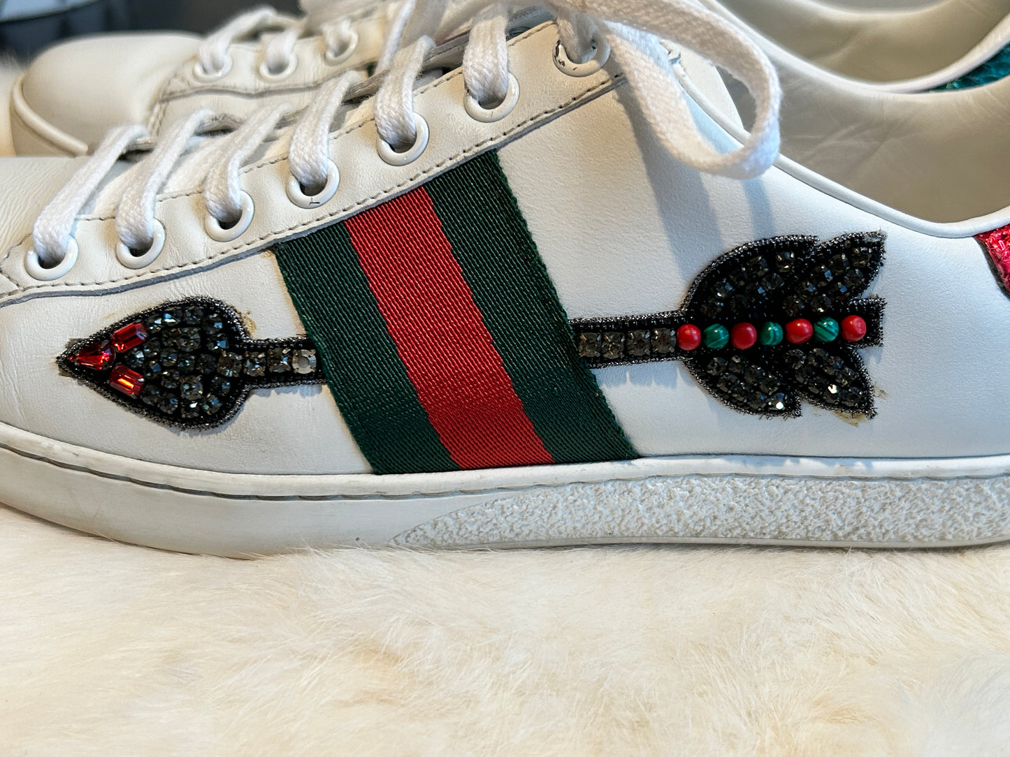 Gucci Ace Arrows Sneakers Size 36EU