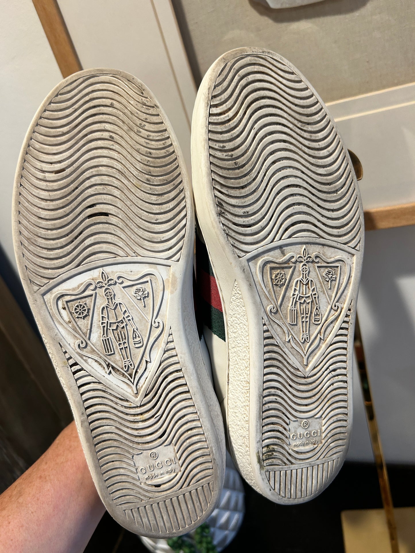 GUCCI Ace King Snake Sneakers 5.5EU (38.5EU)