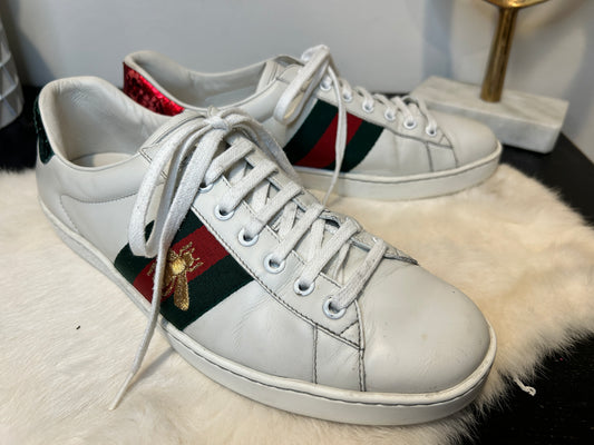 GUCCI Ace Bees Sneakers Mens 8EU (41EU Womens)