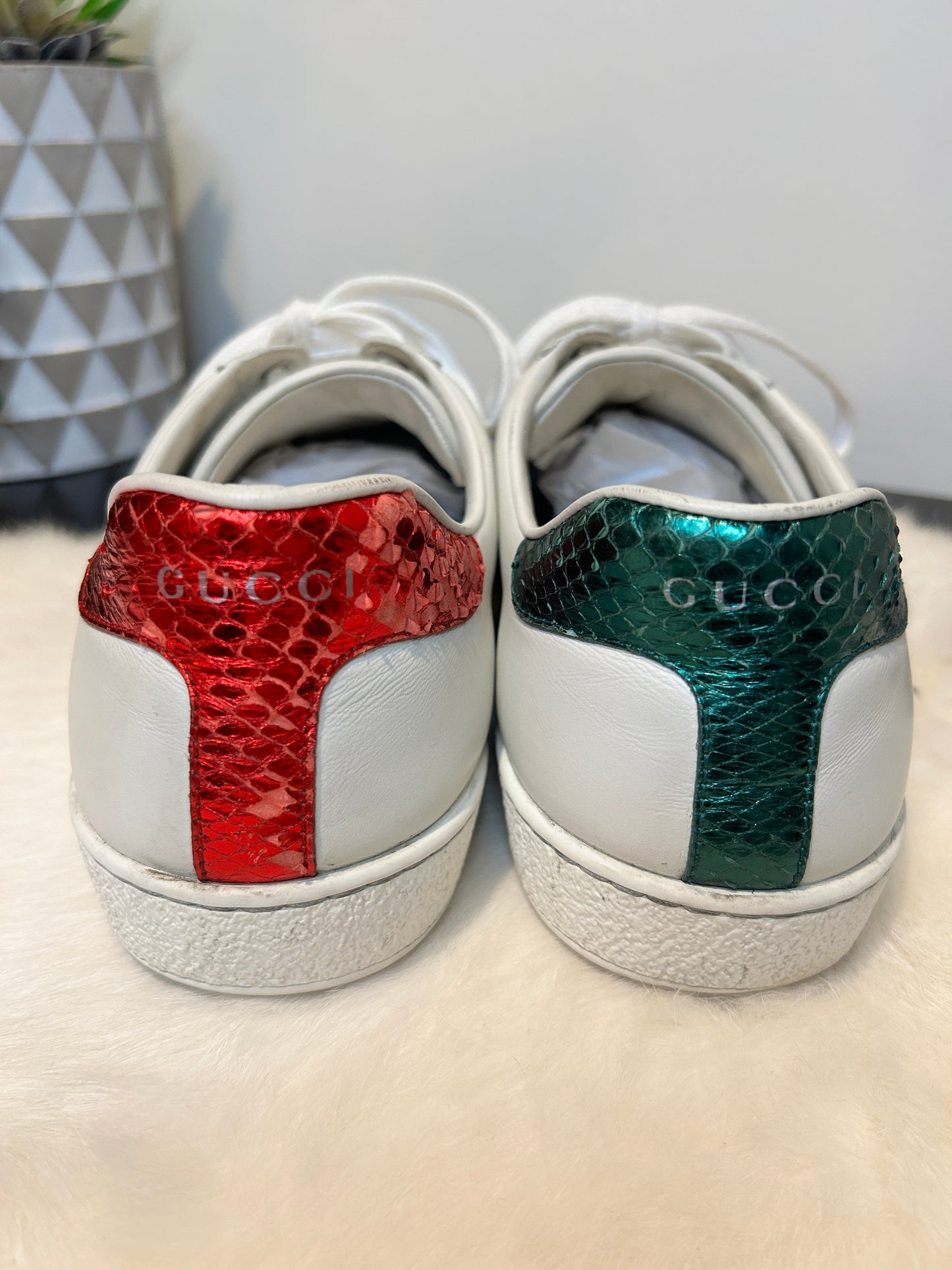 GUCCI Ace Bees Sneakers Mens 8EU (41EU Womens)