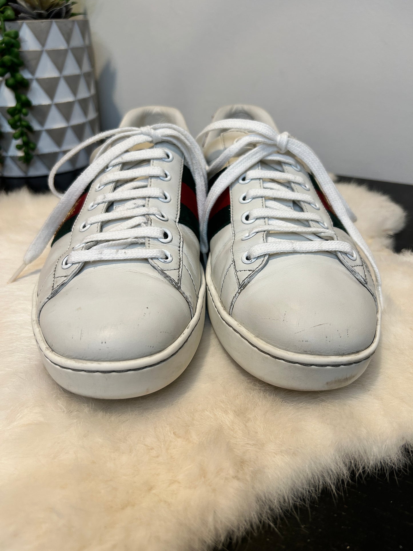 GUCCI Ace Bees Sneakers Mens 8EU (41EU Womens)