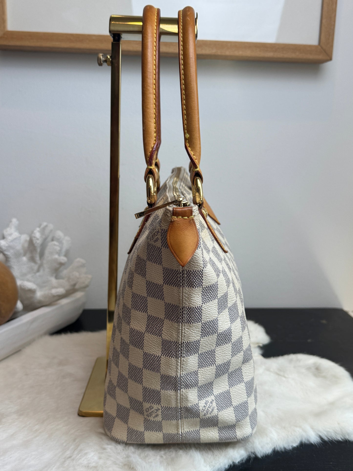 Louis Vuitton Saleya PM Damier Azur Tote