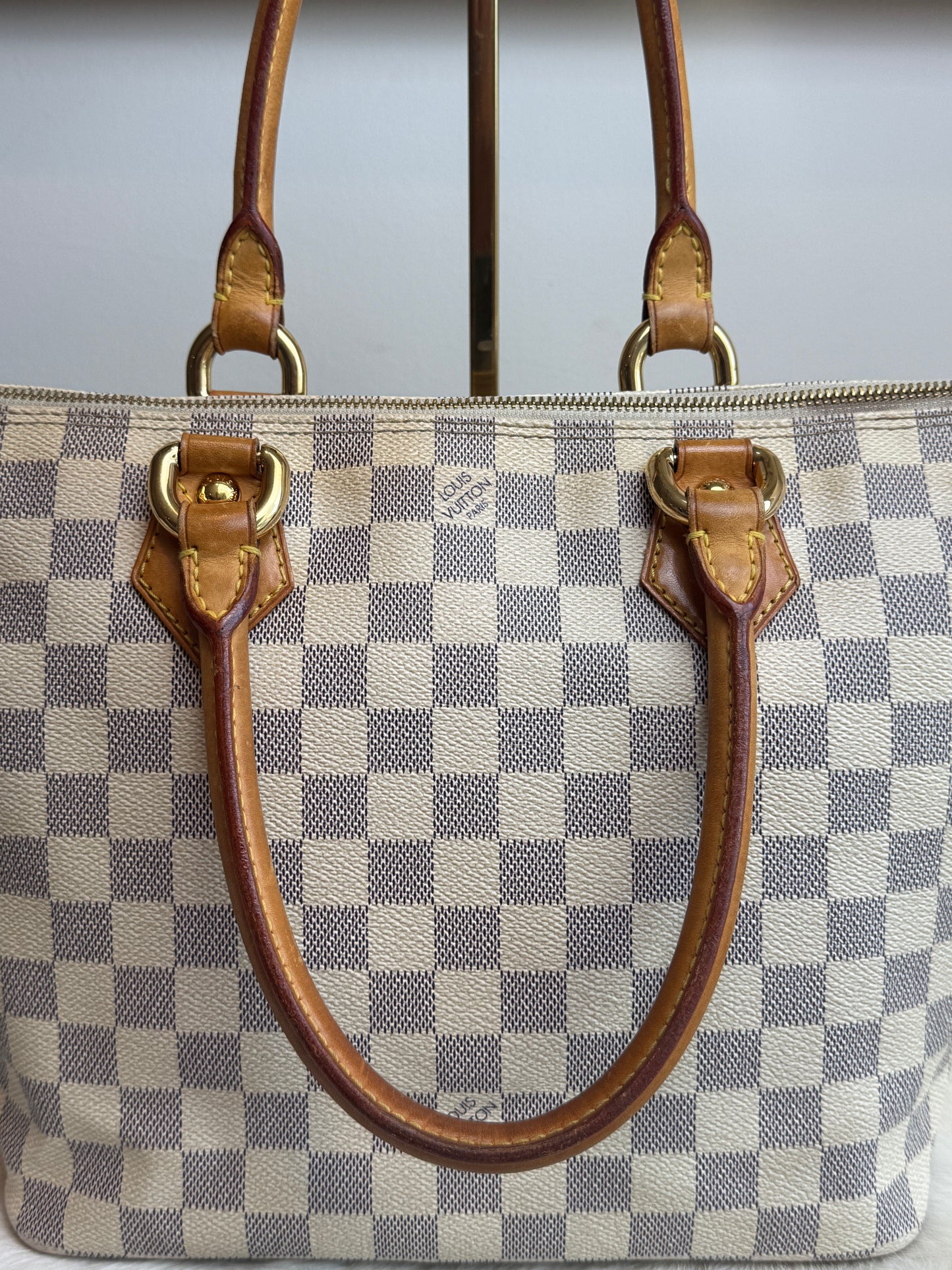 Louis Vuitton Saleya PM Damier Azur Tote