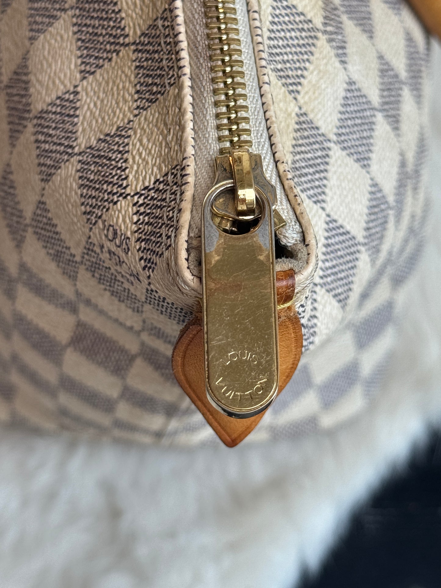 Louis Vuitton Saleya PM Damier Azur Tote