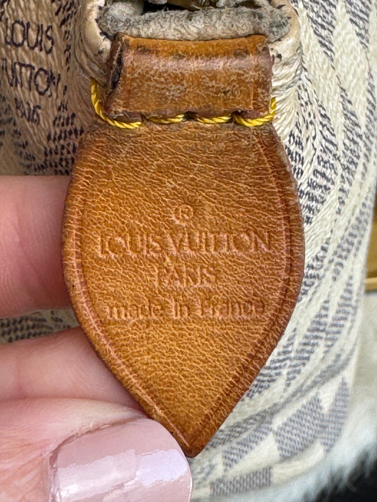 Louis Vuitton Saleya PM Damier Azur Tote