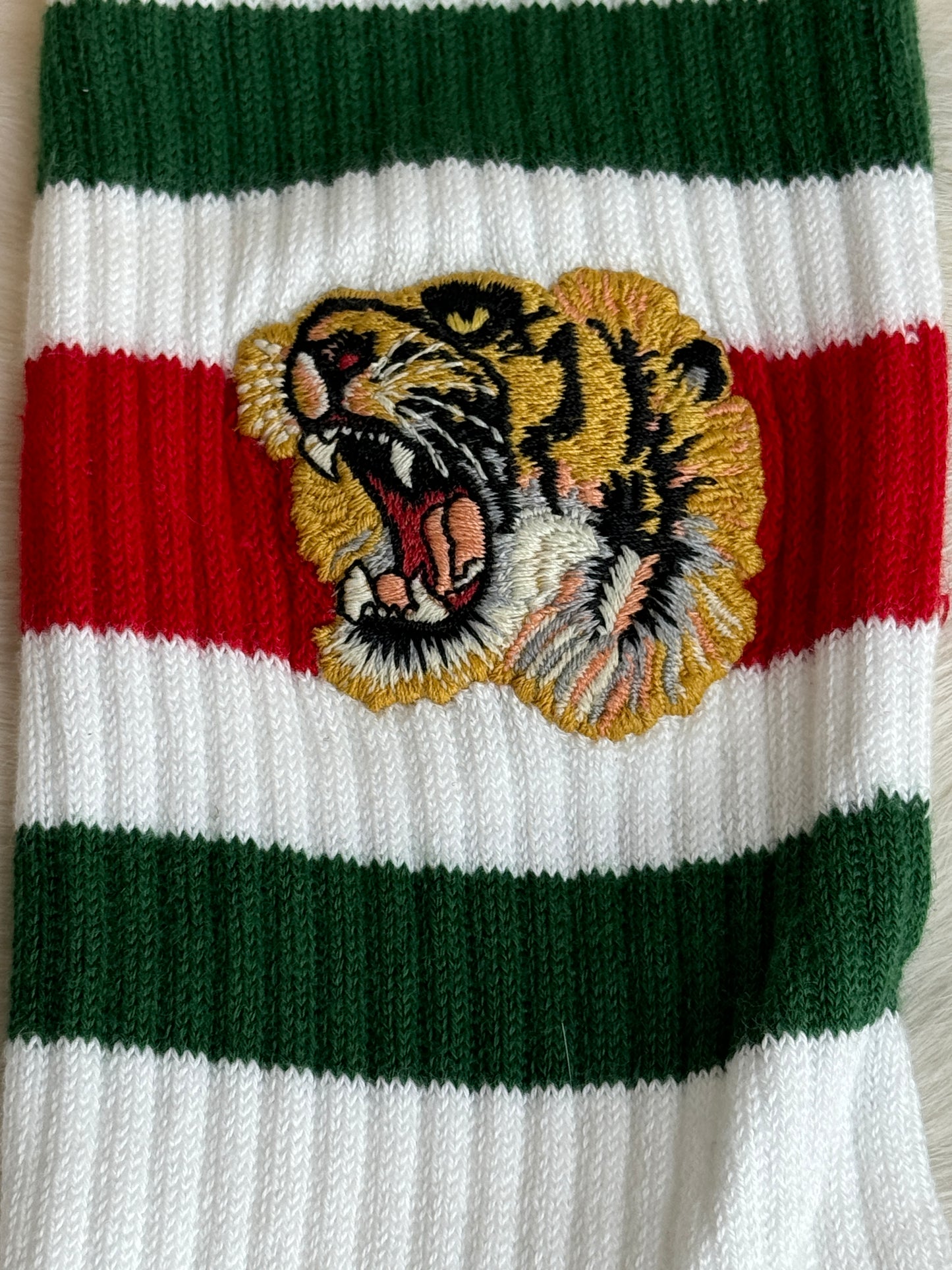 GUCCI Tiger Calf SOCKS Large