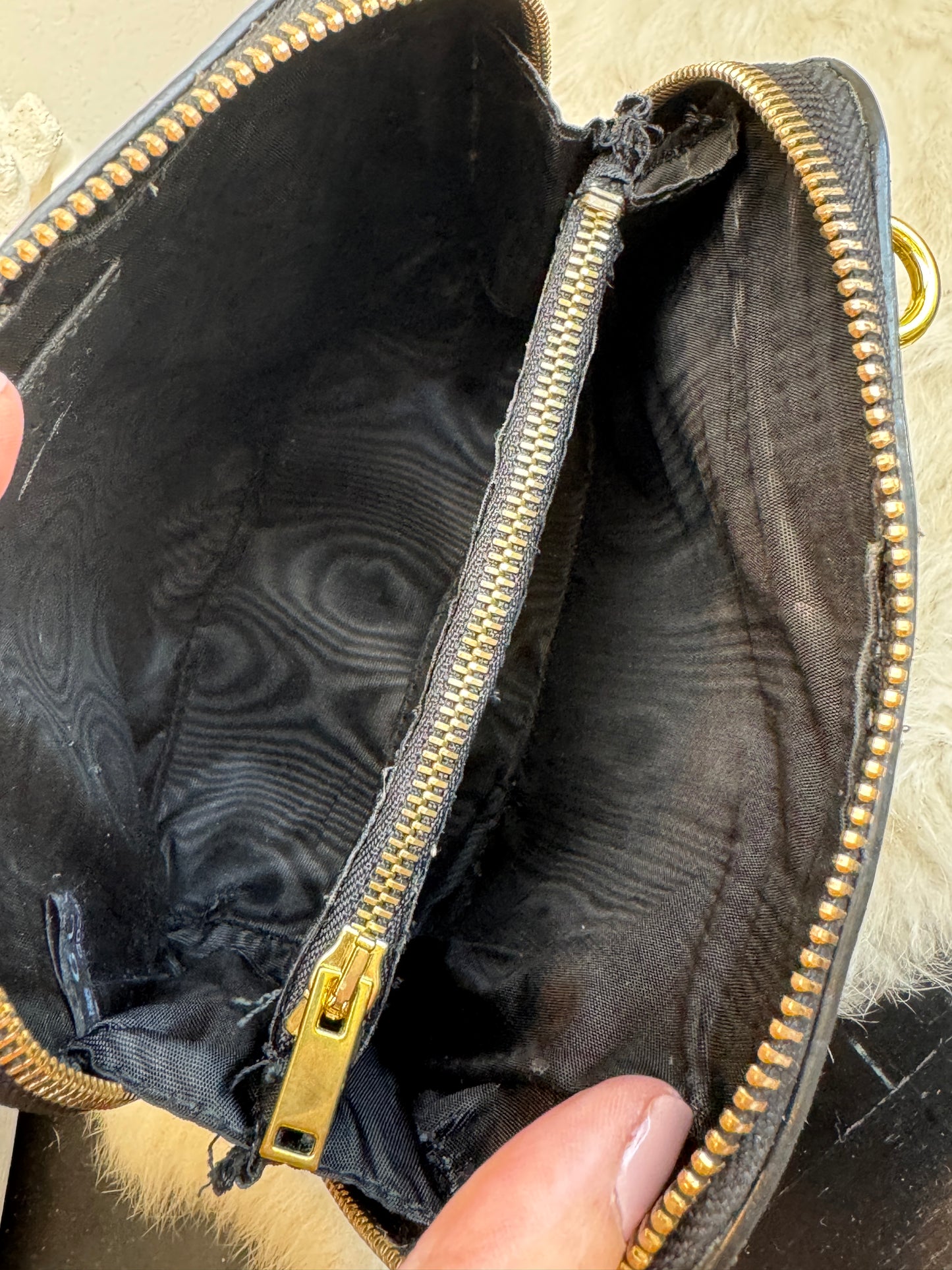 GUCCI X SEGA Calfskin Stars Mini Dome Black