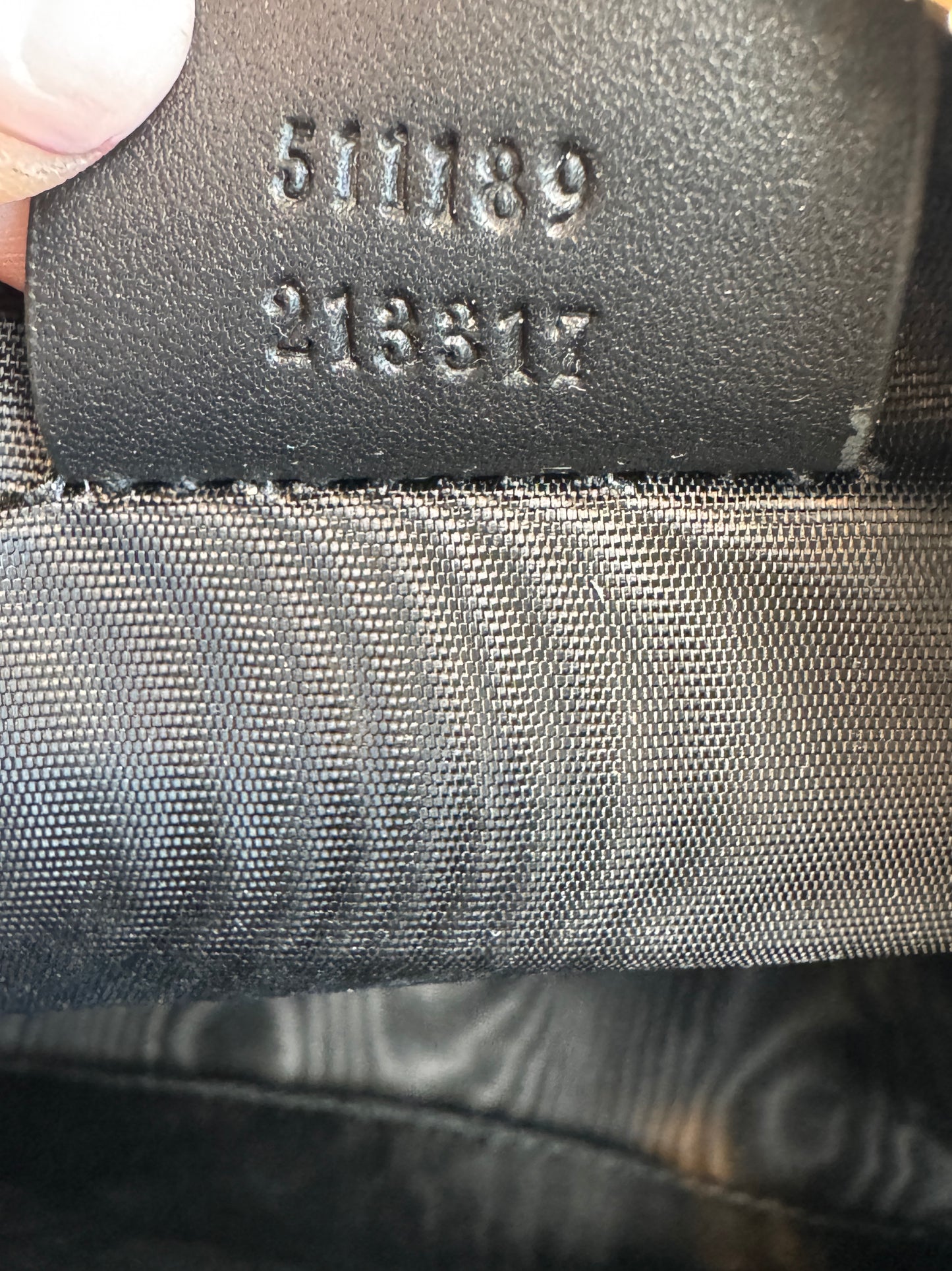 GUCCI X SEGA Calfskin Stars Mini Dome Black