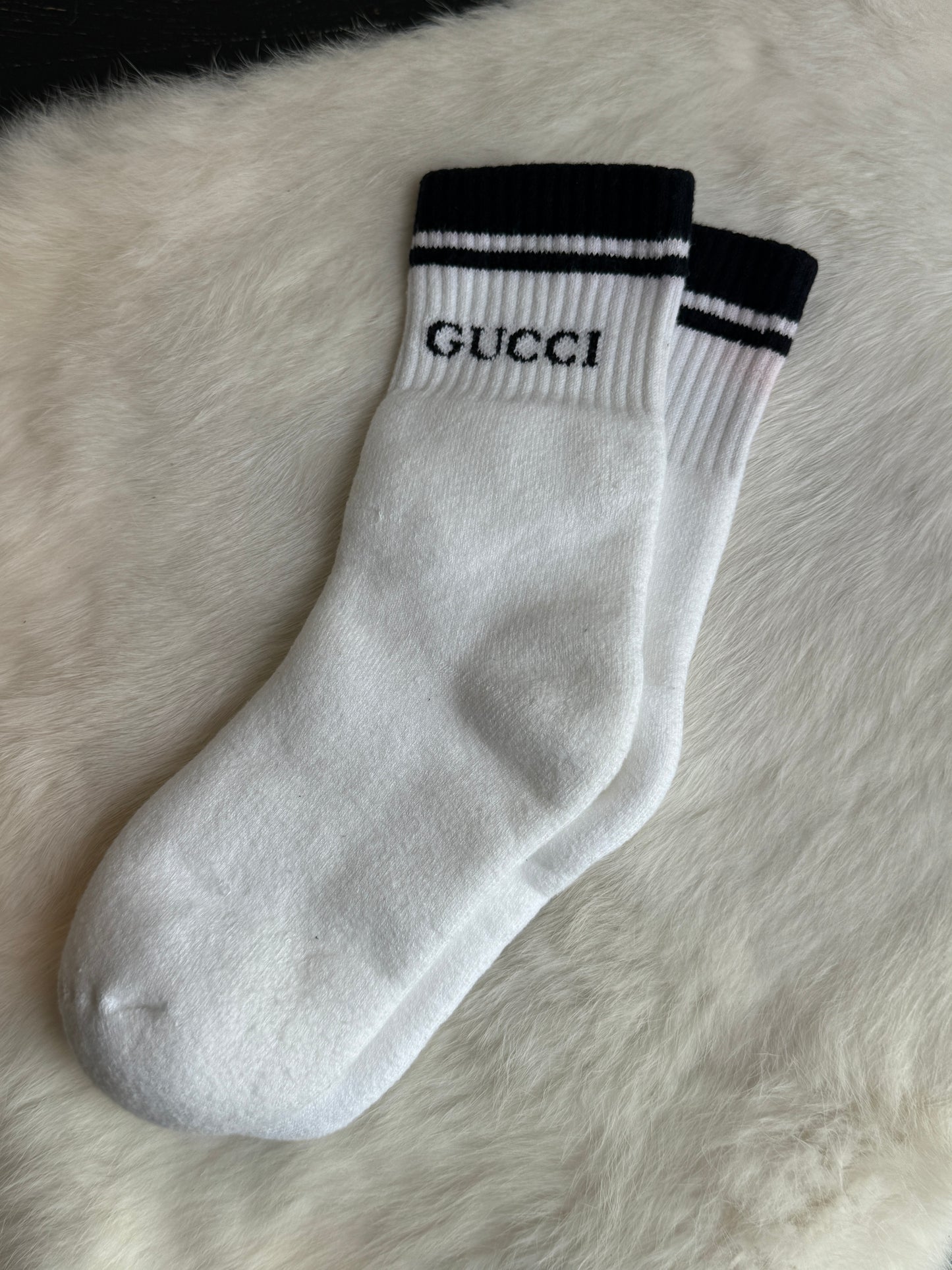 GUCCI Cotton Ankle SOCKS Small