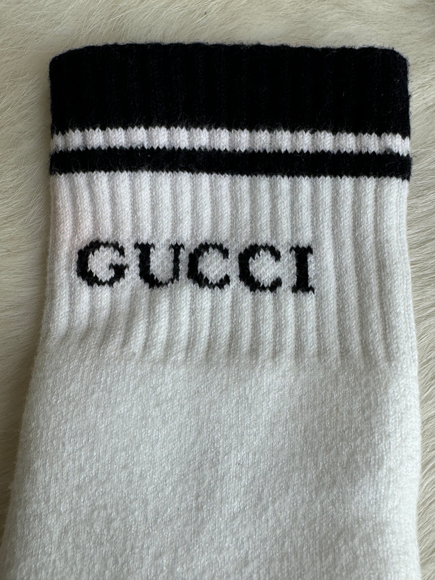 GUCCI Cotton Ankle SOCKS Small