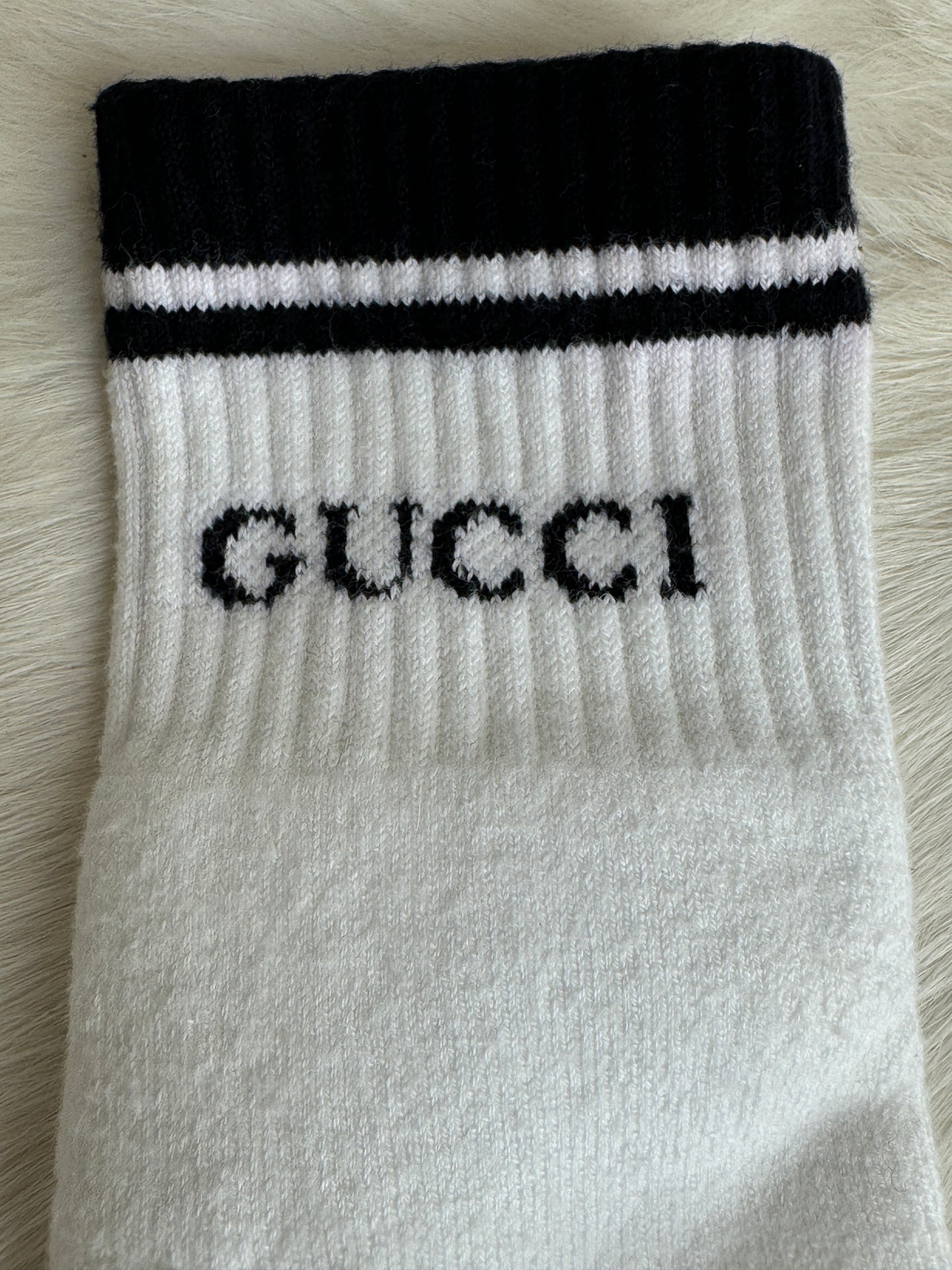 GUCCI Cotton Ankle SOCKS Small