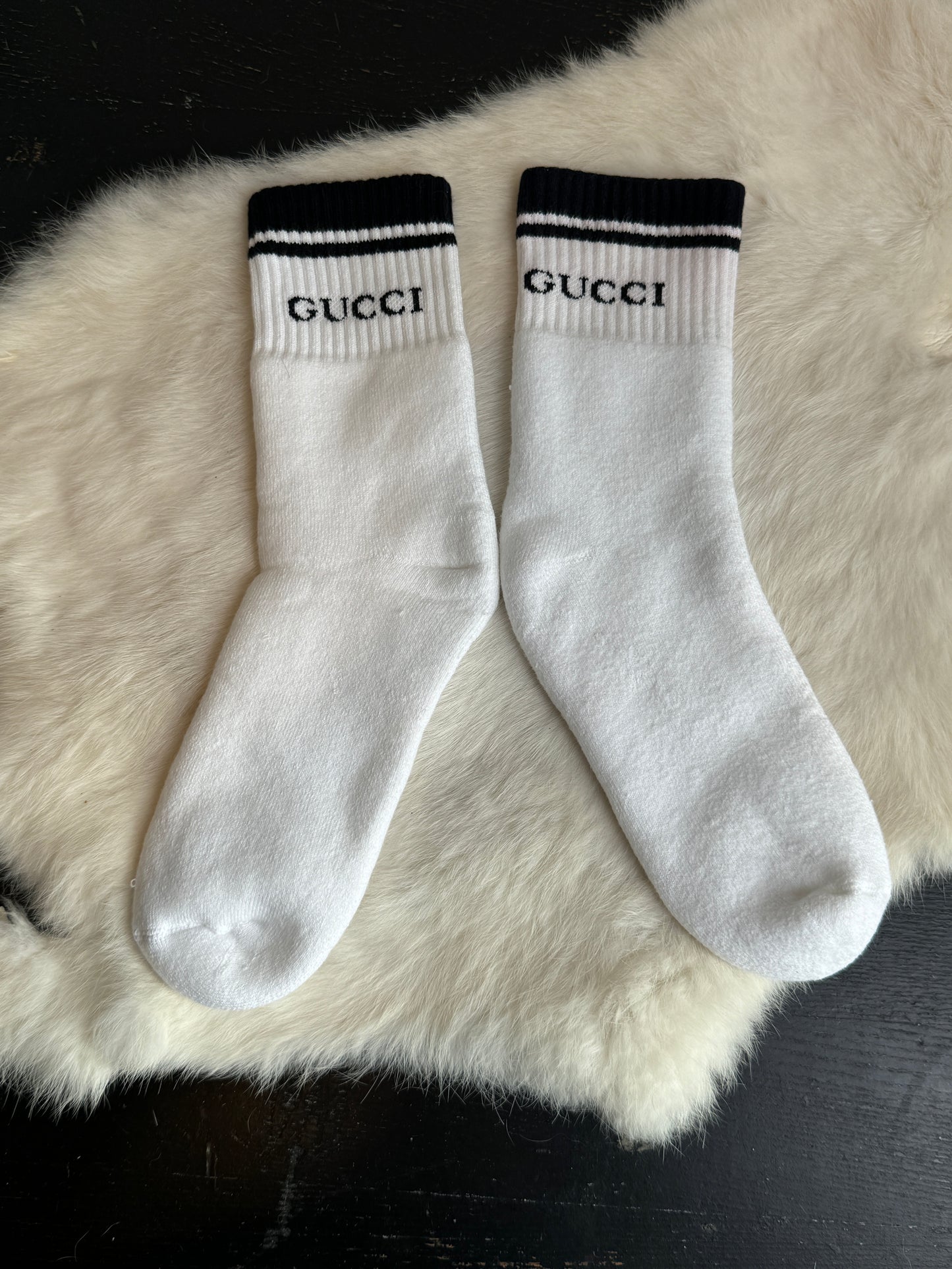 GUCCI Cotton Ankle SOCKS Medium