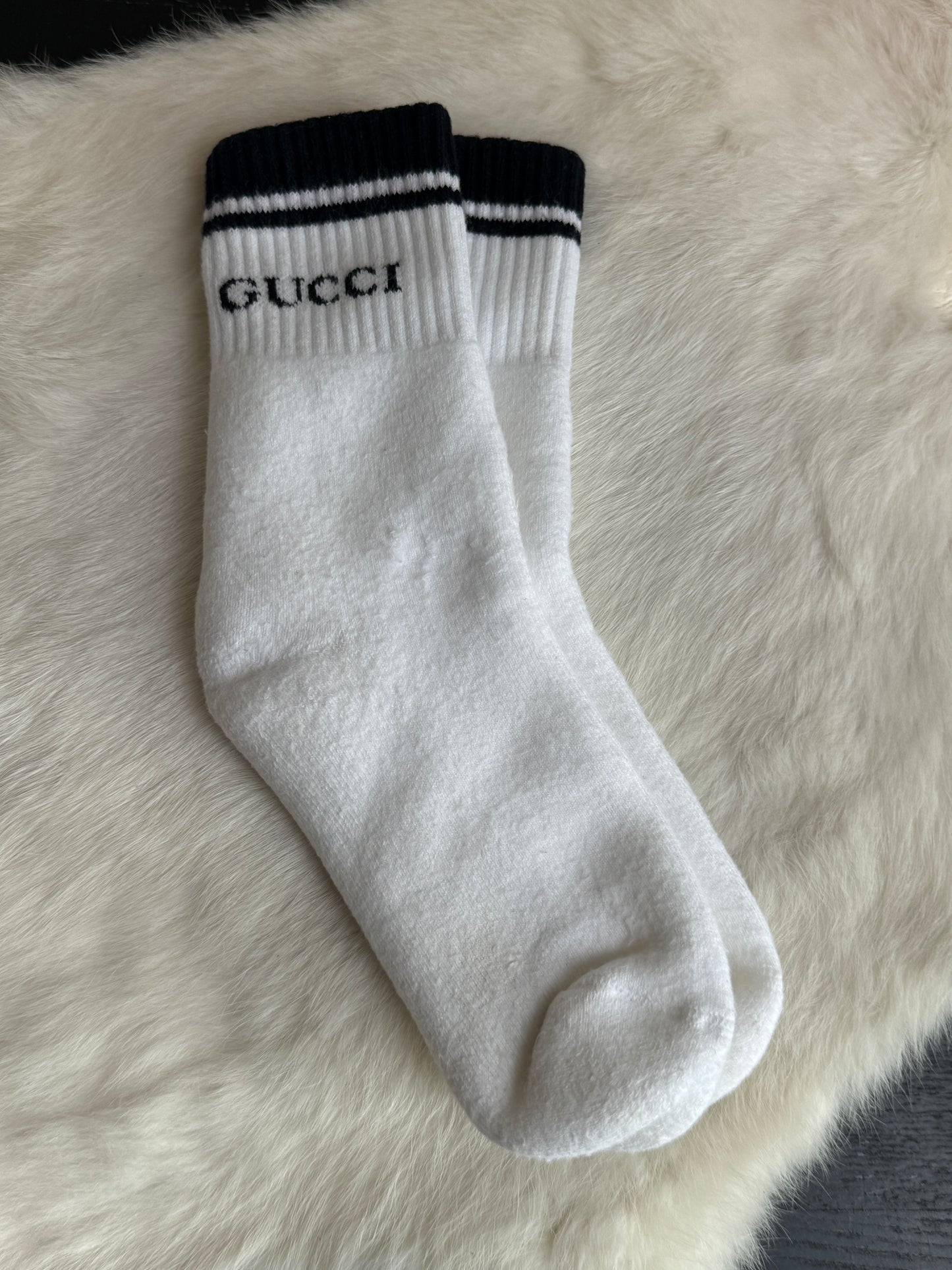 GUCCI Cotton Ankle SOCKS Small