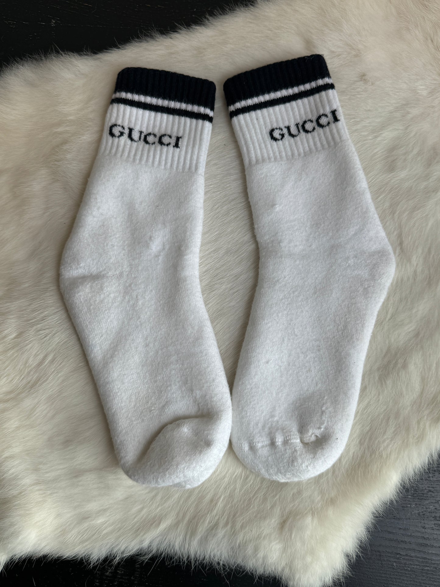 GUCCI Cotton Ankle SOCKS Small