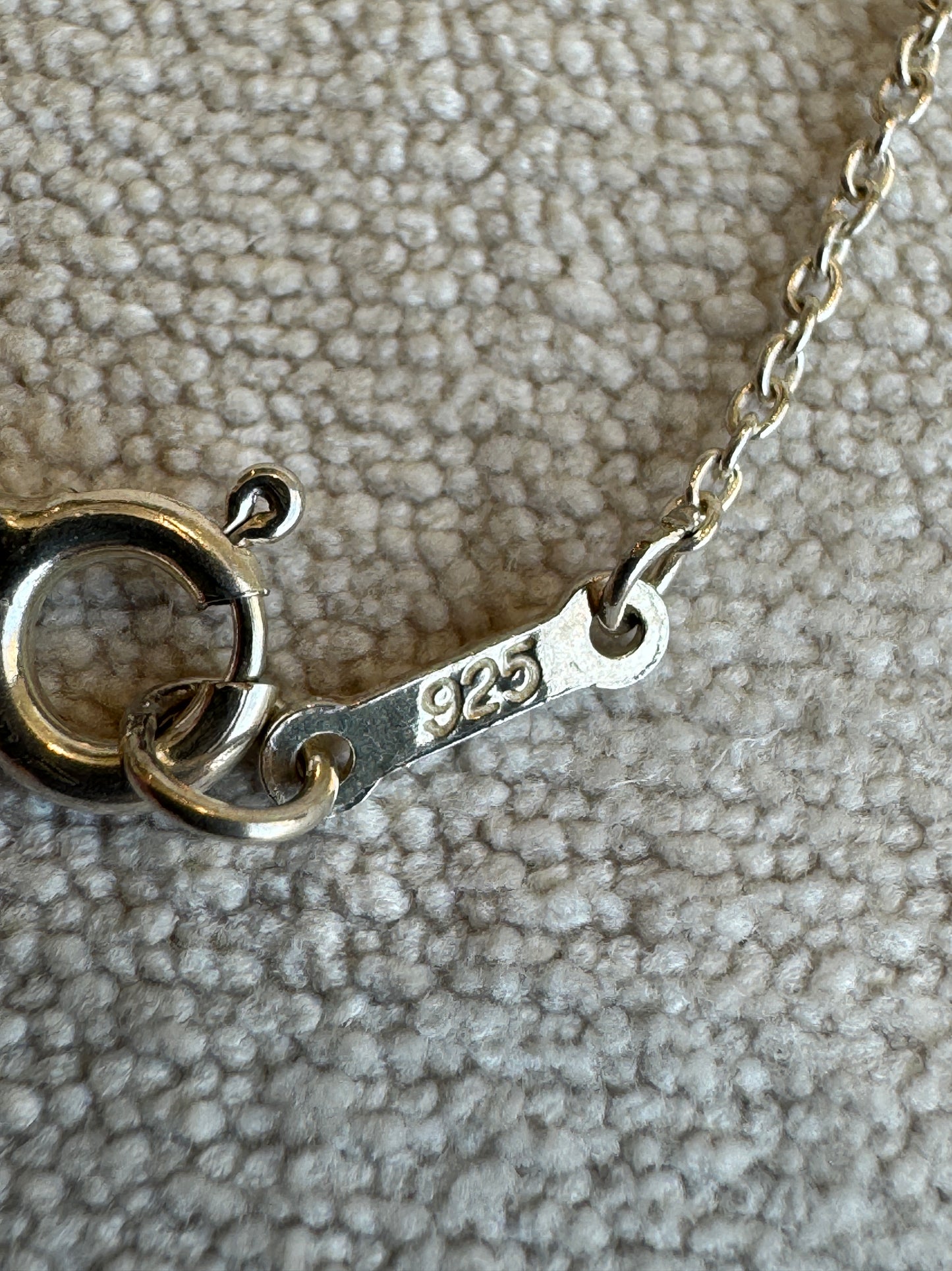 16MM Tiffany Elsa Peretti Open Heart 925 Sterling Necklace