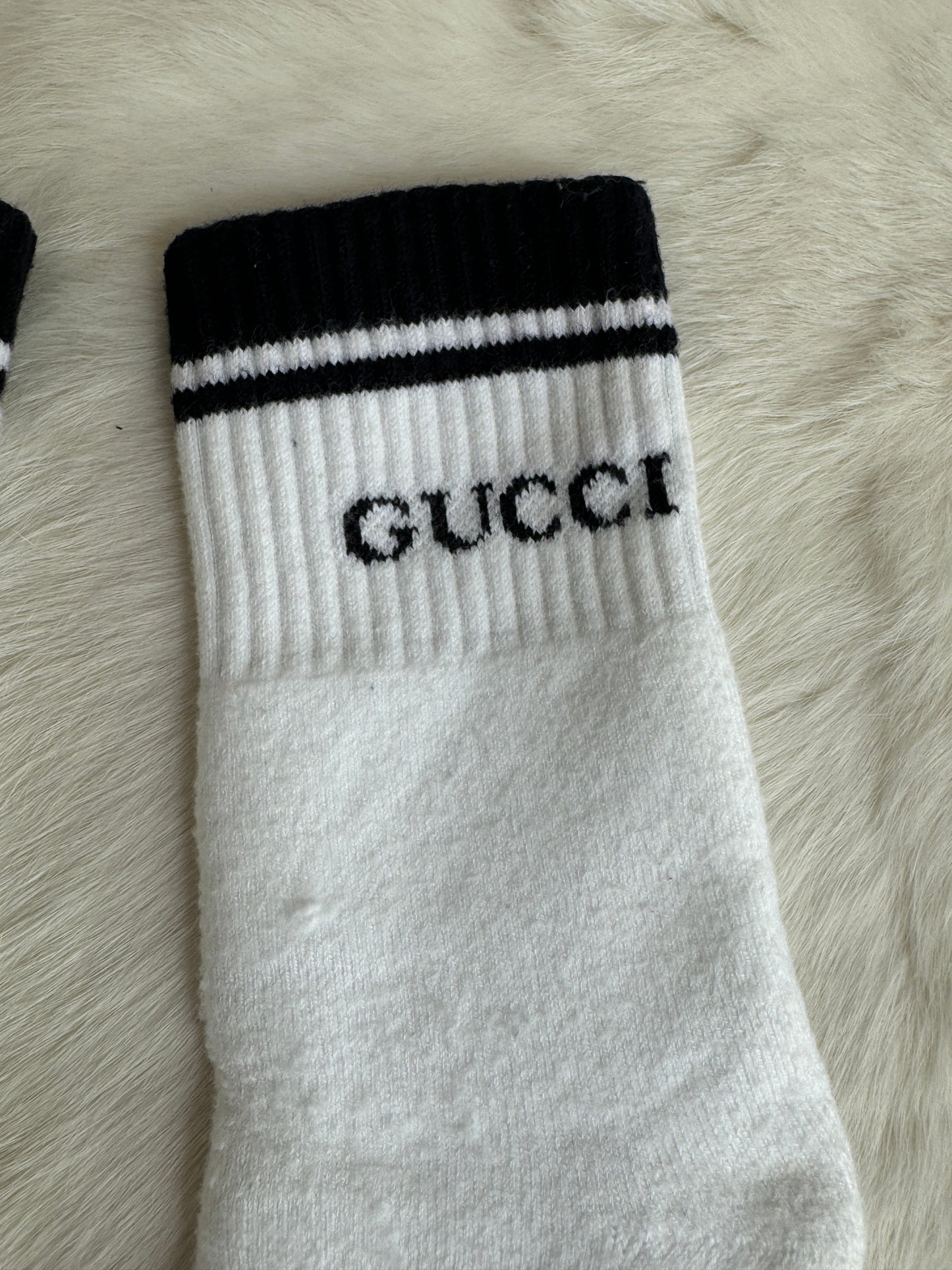 GUCCI Cotton Ankle SOCKS Small