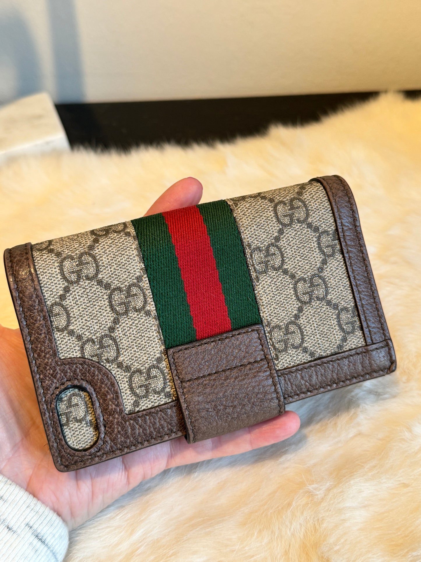 GUCCI Supreme Canvas Ophidia WOC