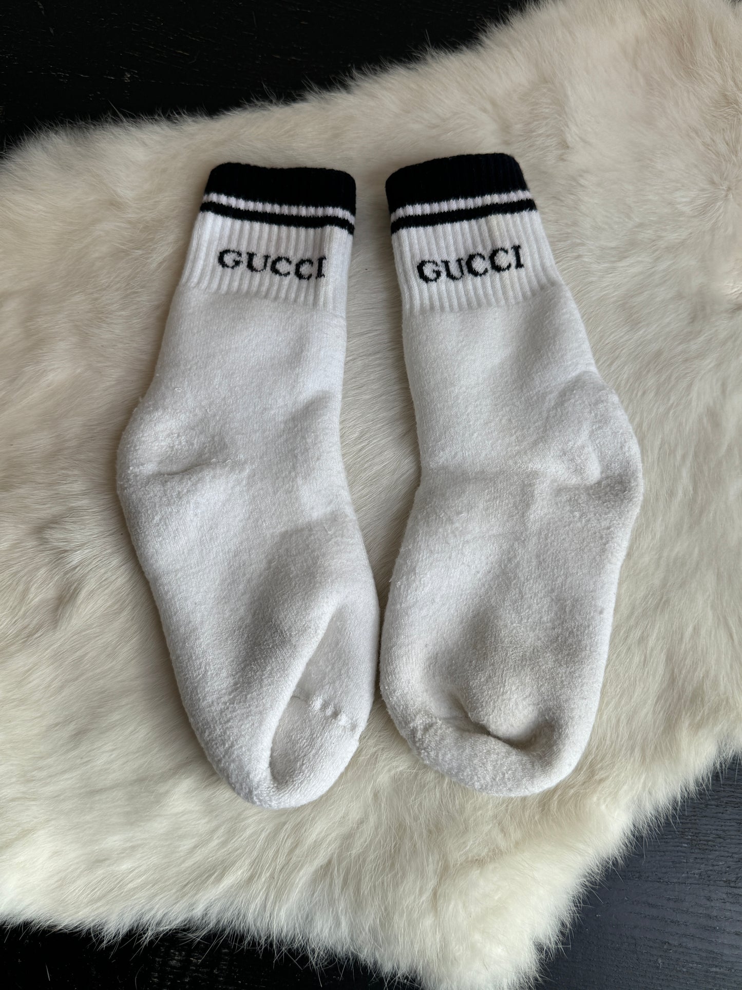 GUCCI Cotton Ankle SOCKS Small