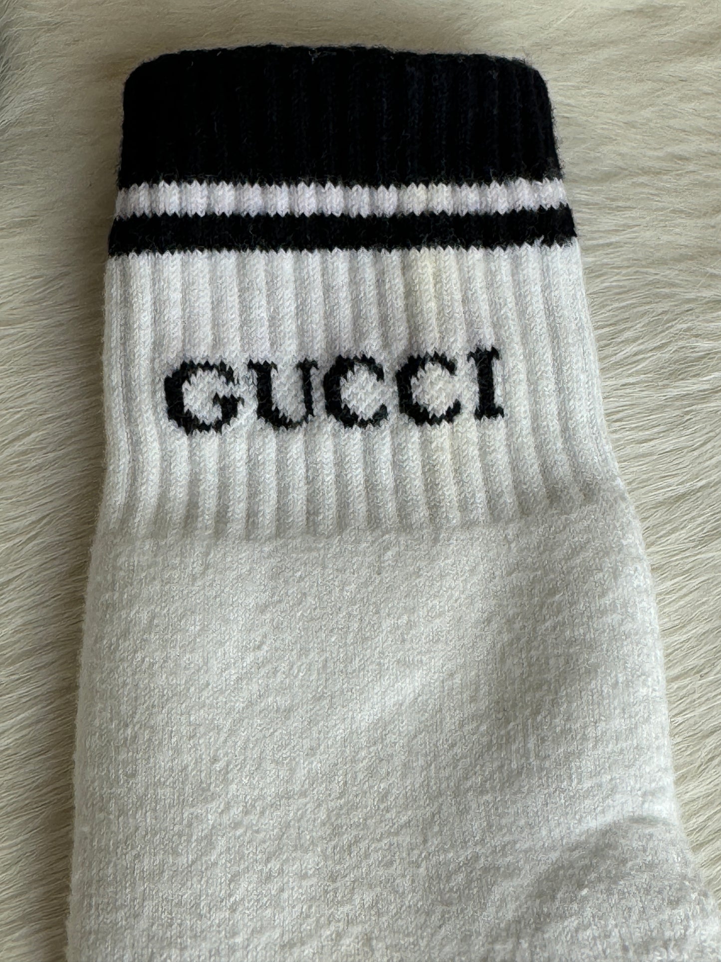 GUCCI Cotton Ankle SOCKS Small