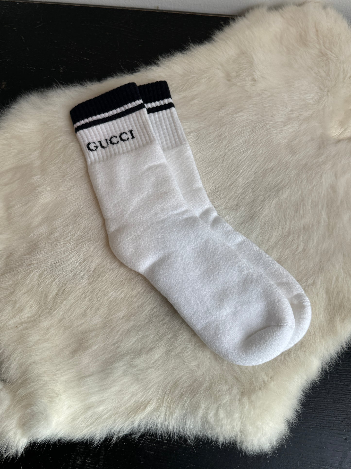 GUCCI Cotton Ankle SOCKS Small