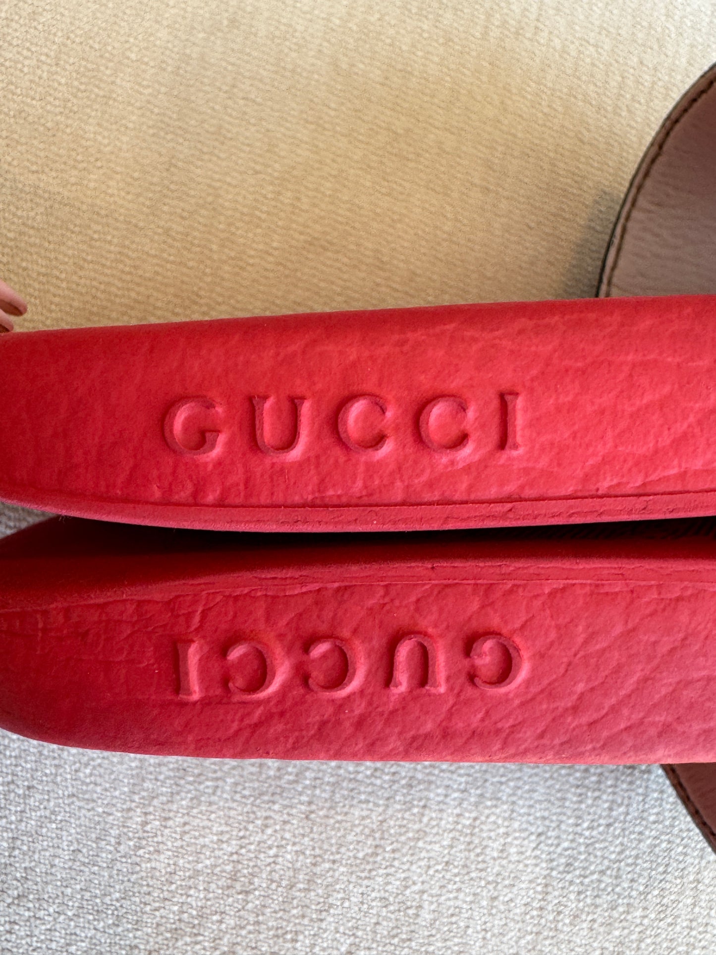 GUCCI Kids Supreme Canvas Star Multicolor Slides 28EU