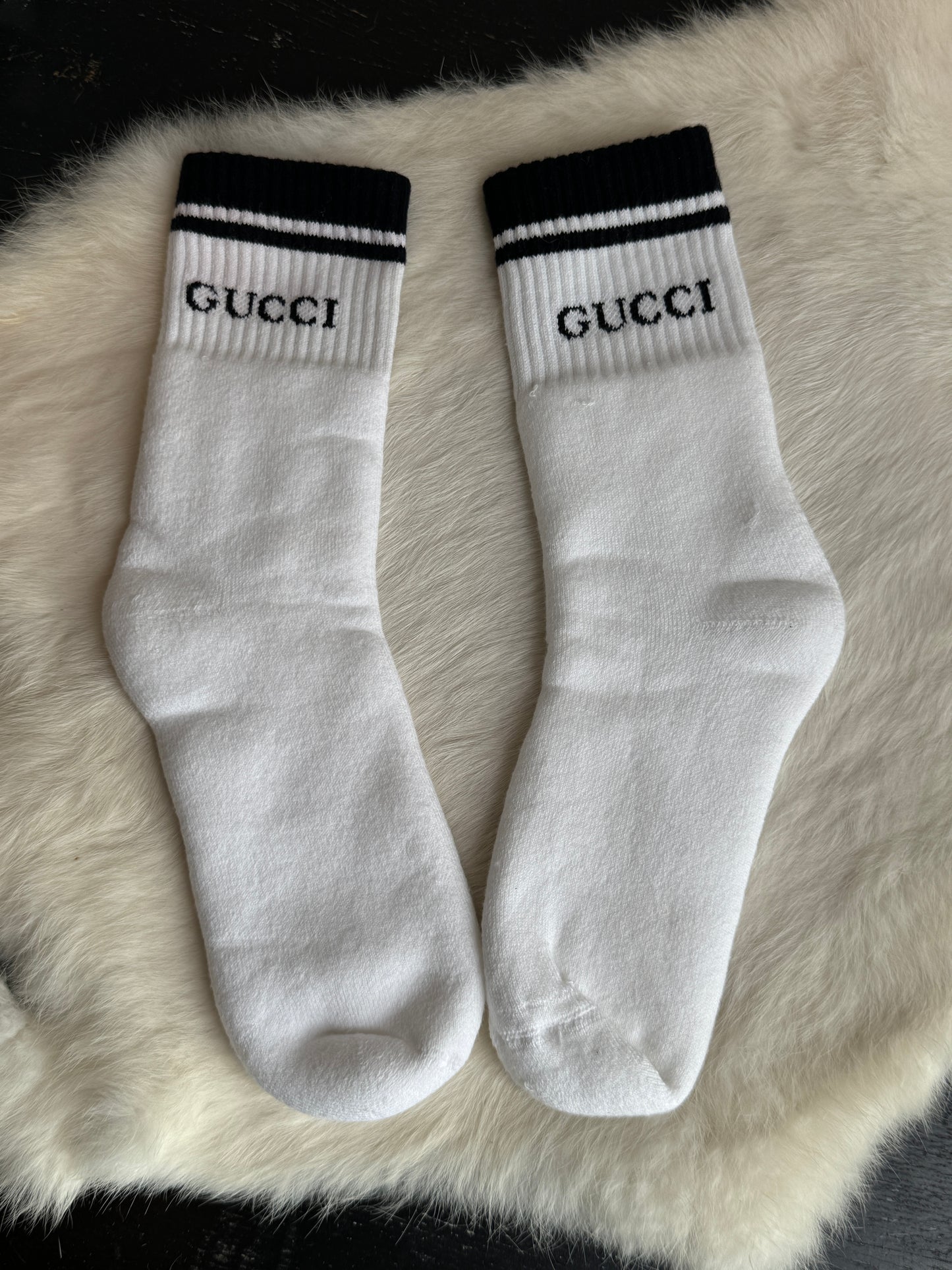 GUCCI Cotton Ankle SOCKS Small