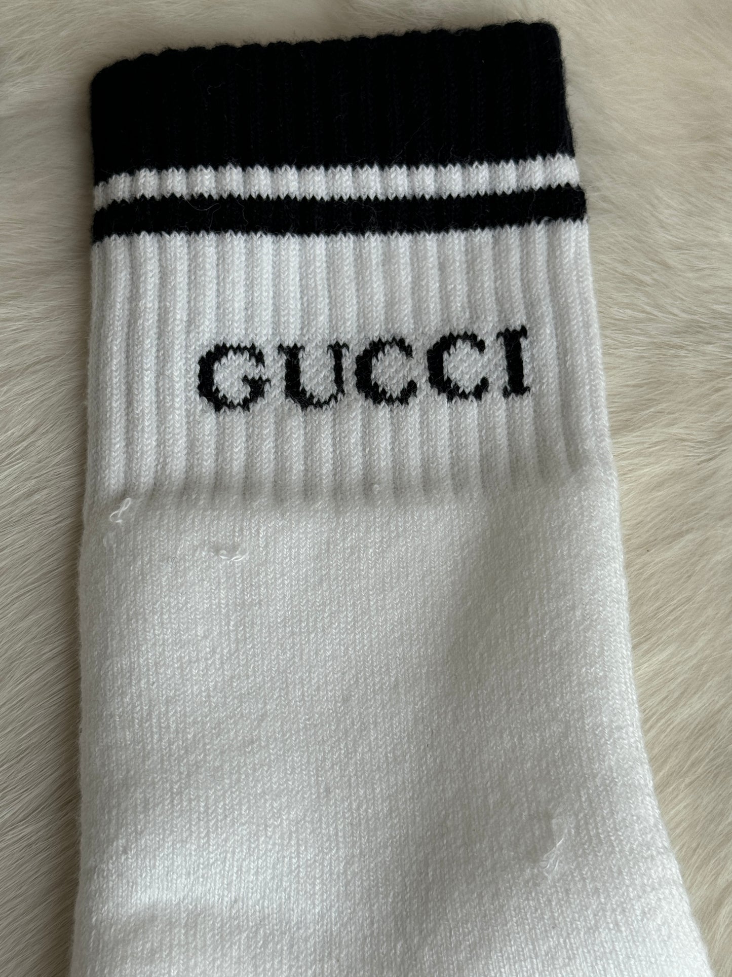 GUCCI Cotton Ankle SOCKS Small