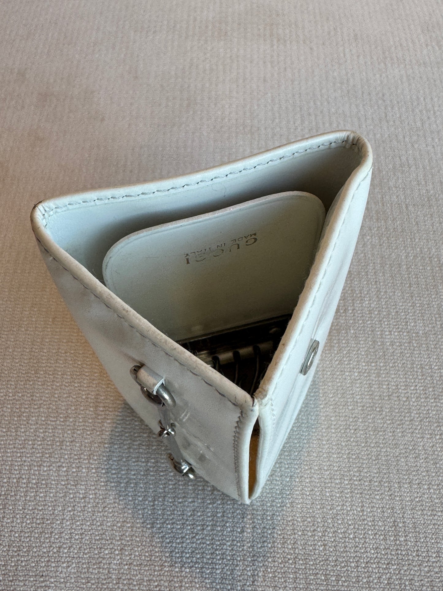 Gucci Vintage Patent Horsebit 6-Key Holder