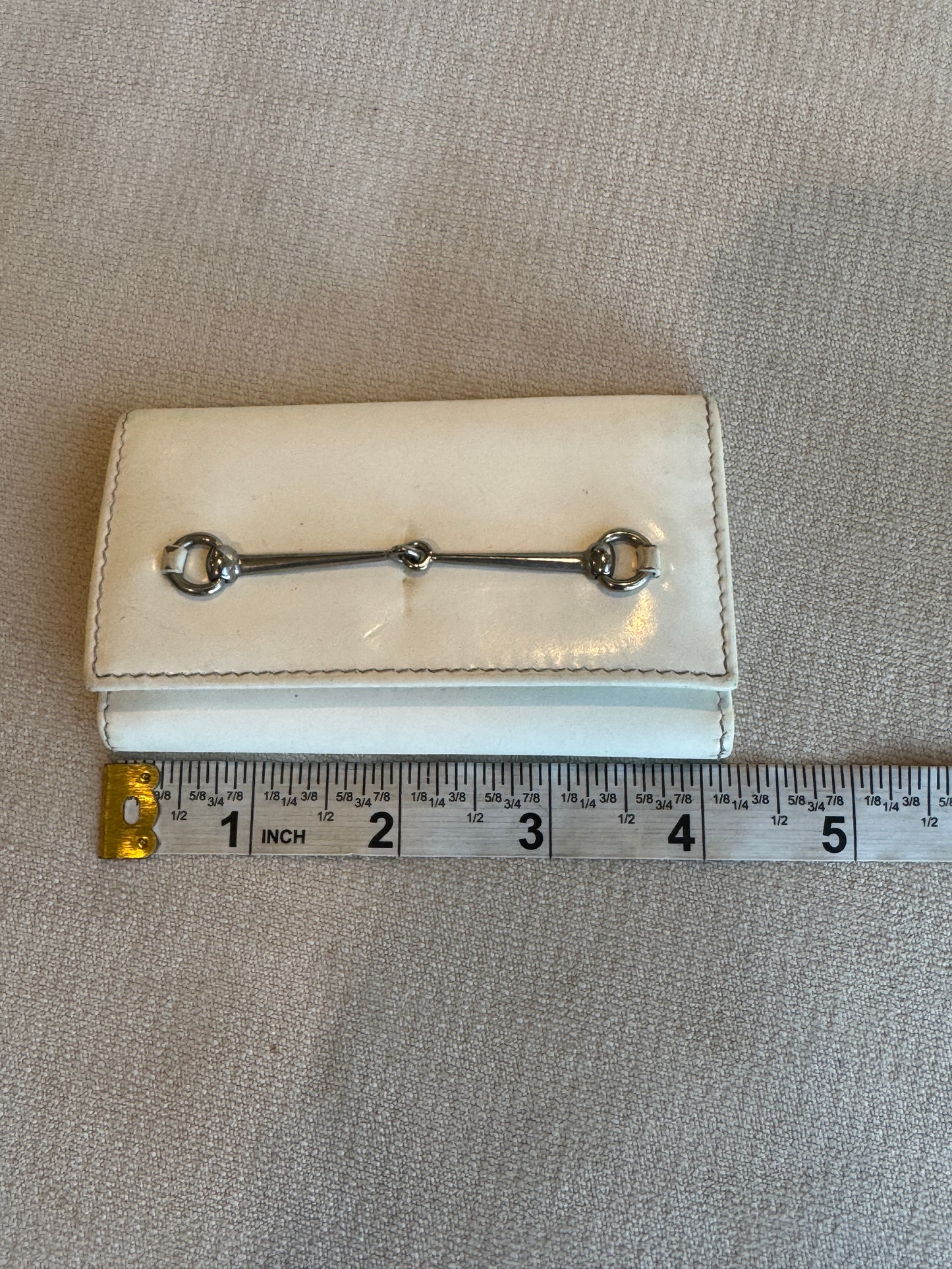 Gucci Vintage Patent Horsebit 6-Key Holder