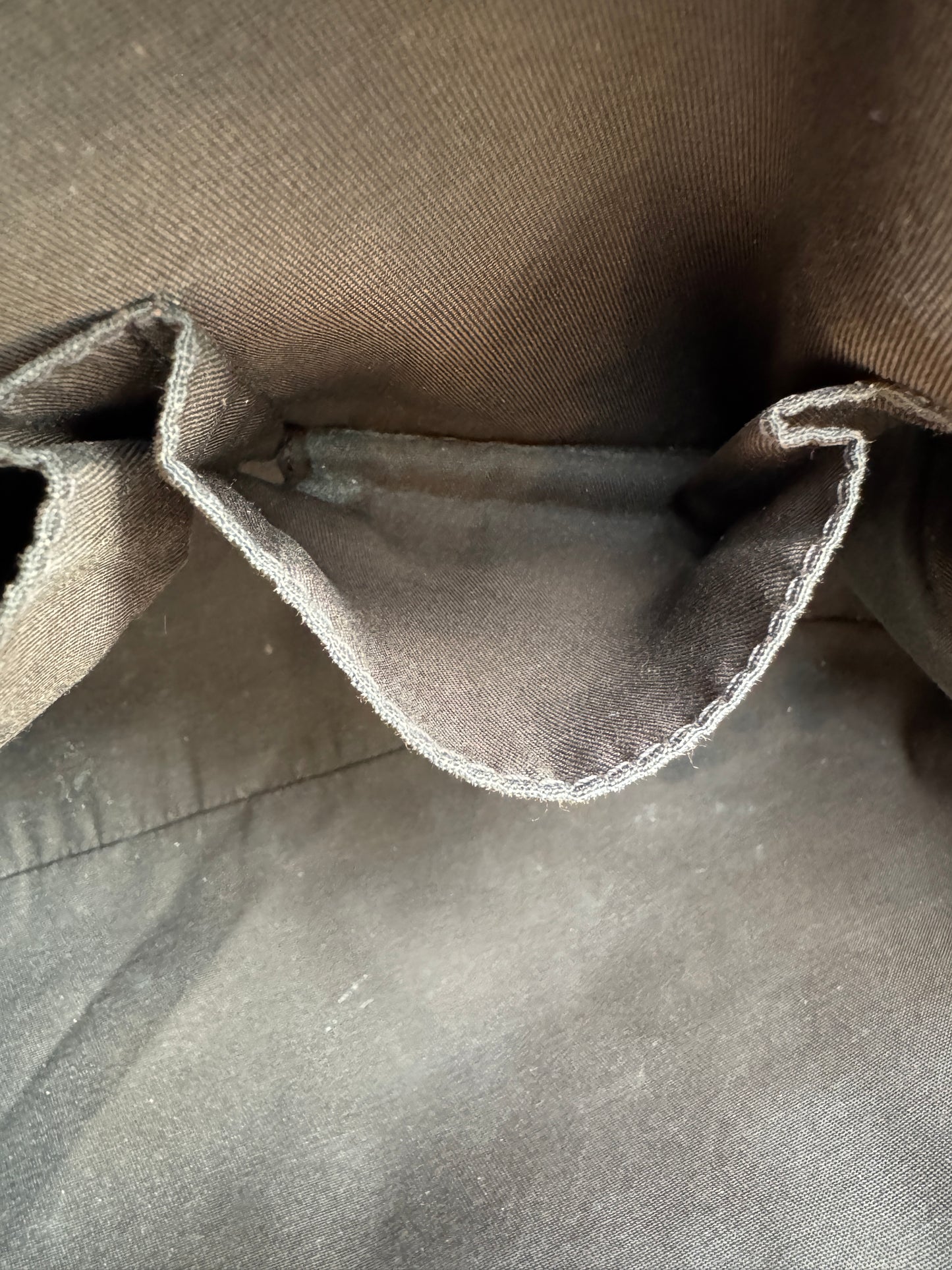 GUCCI Monogram Brown Canvas Large Messenger Bag