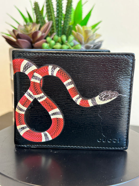 Gucci Men's King Snake Wallet