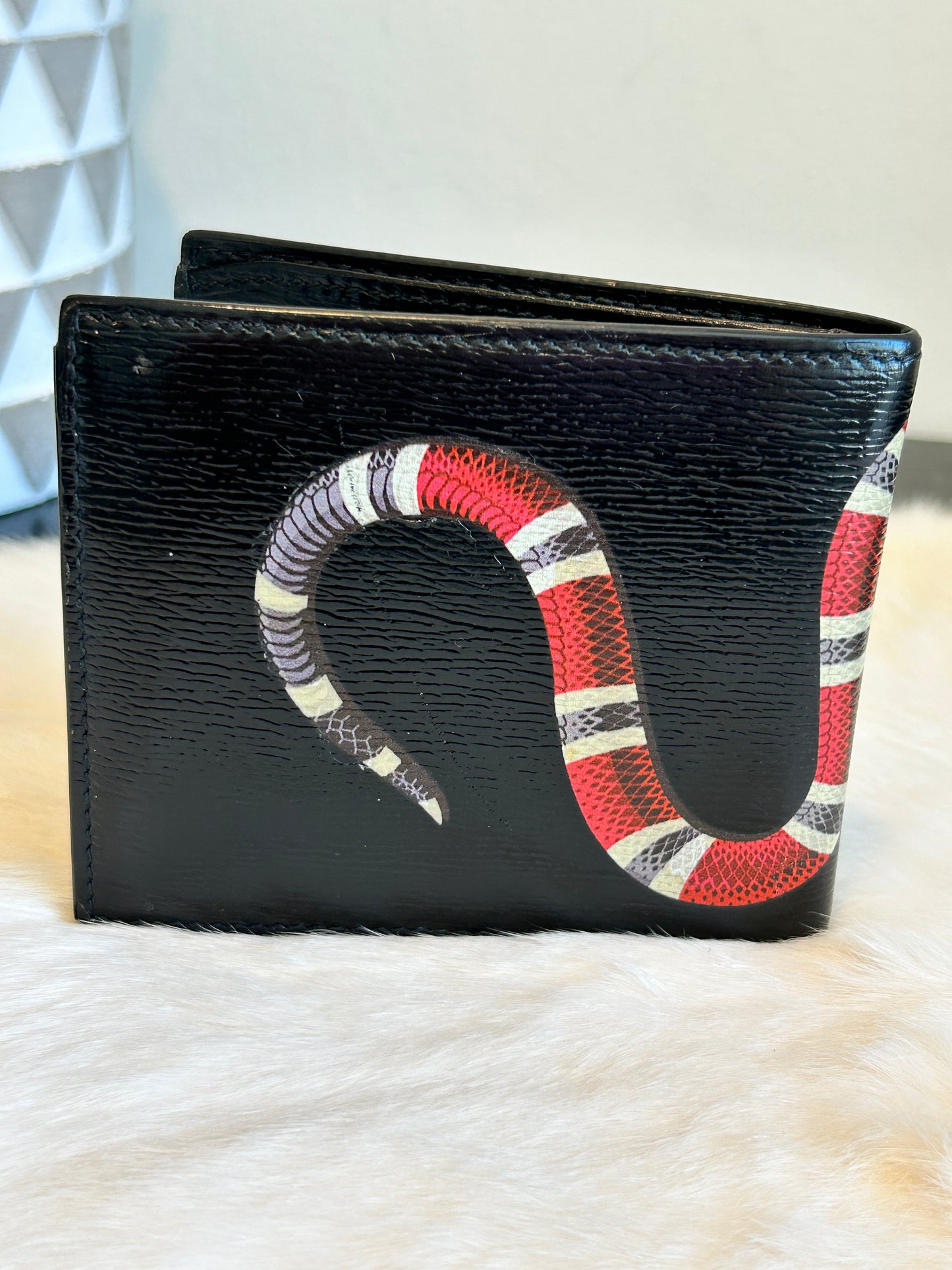 Gucci Men's King Snake Wallet