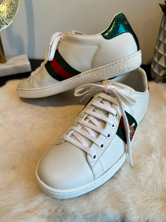 Gucci Ace Bees Sneakers Size 37.5EU