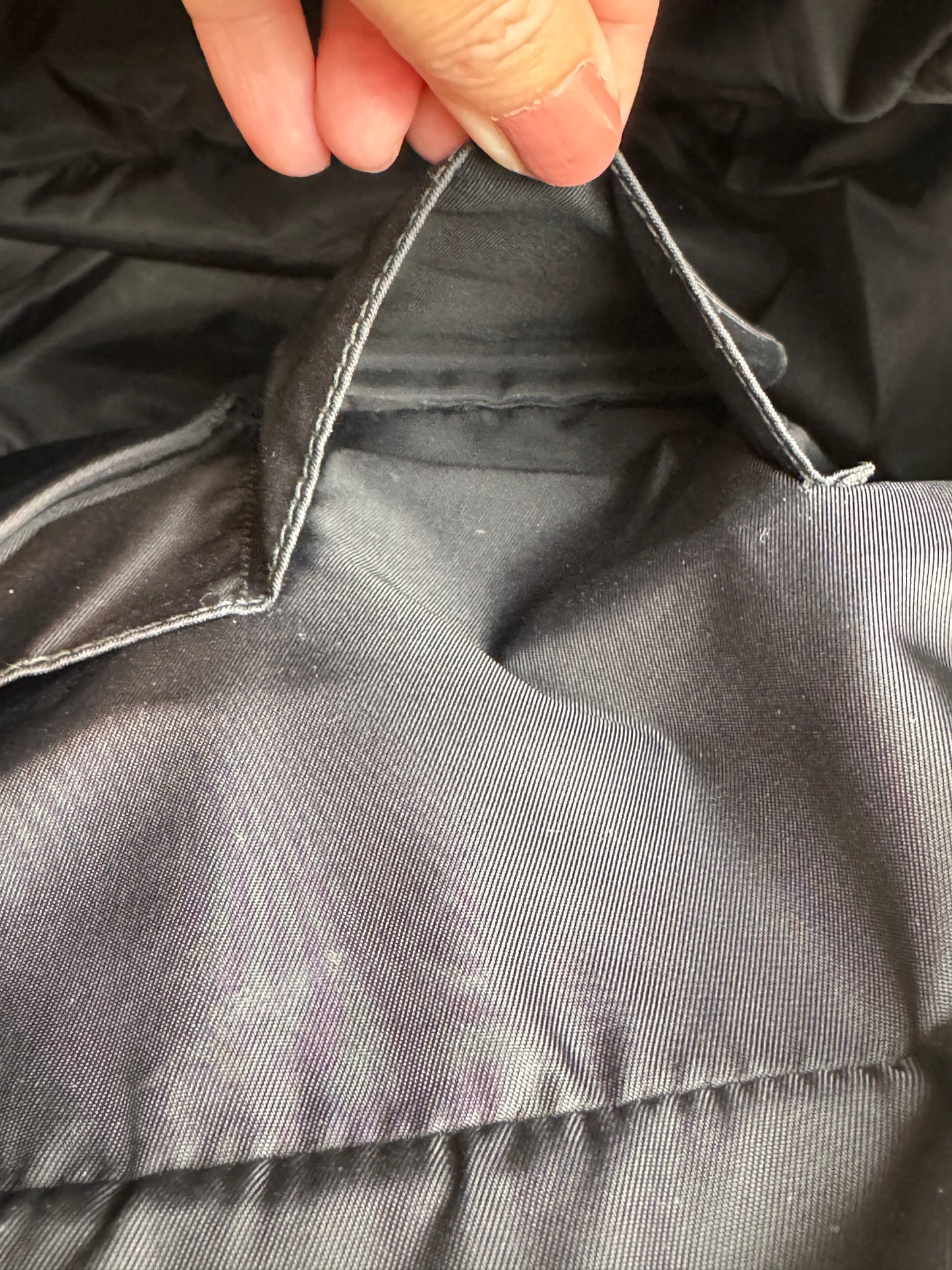 GUCCI Large Black GG Supreme Coated Canvas Backpack