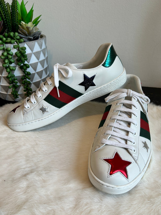 GUCCI Ace Stars Sneakers Mens 7EU (40EU)