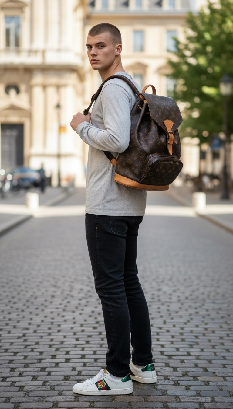 Louis Vuitton Monogram Montsouris GM Backpack