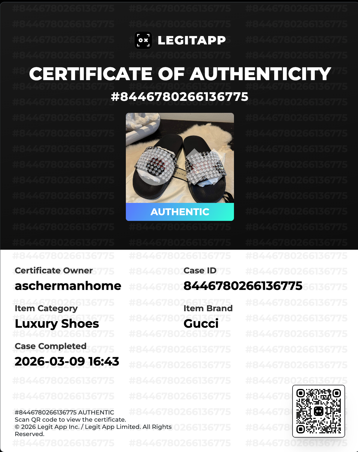 NEW!! GUCCI Leather Crystal Pursuit Navy/Red Women's Slides 38EU