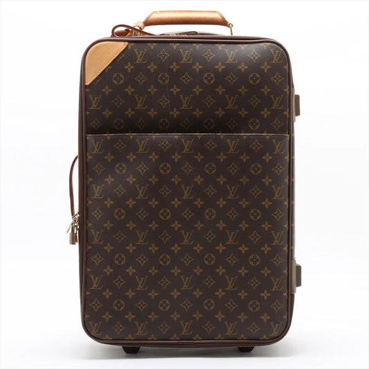 Louis Vuitton Pre-Owned Monogram Pegase 55 Suitcase
