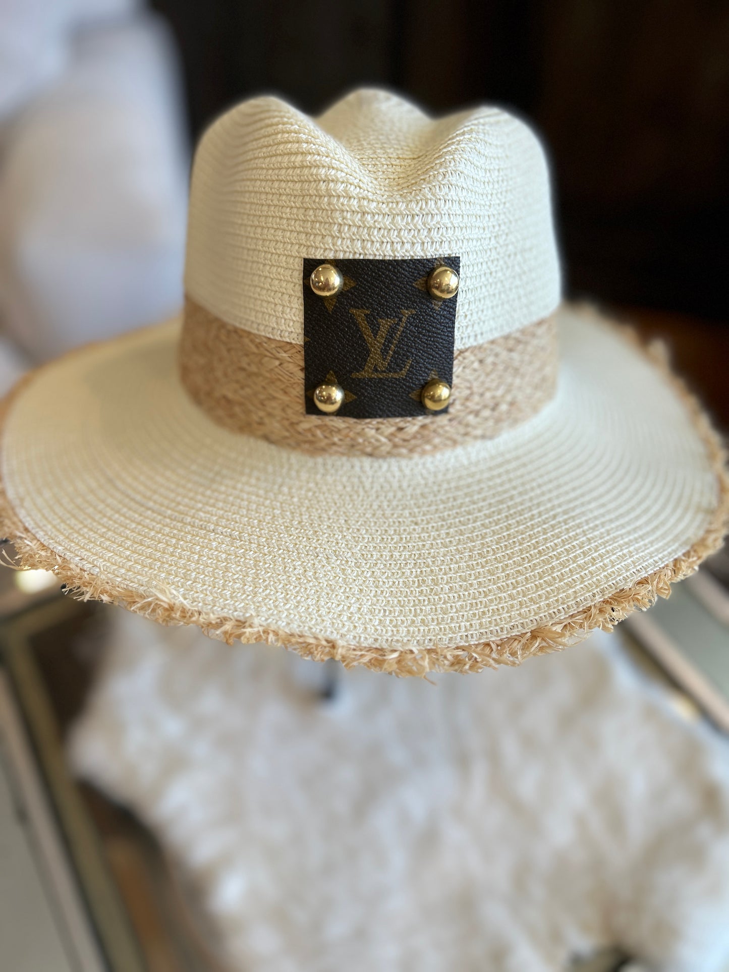 Straw Fringe Hat