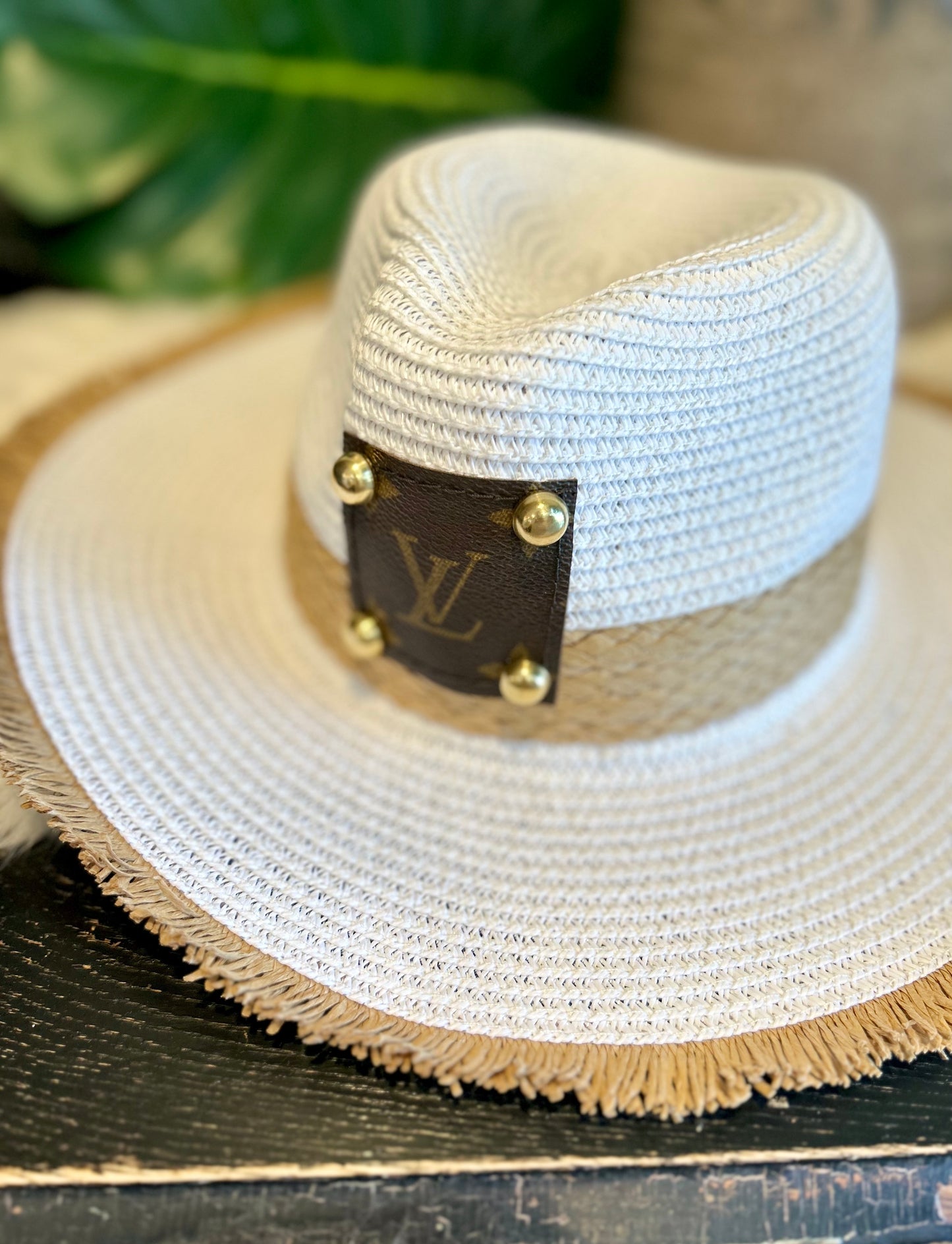 Straw Fringe Hat