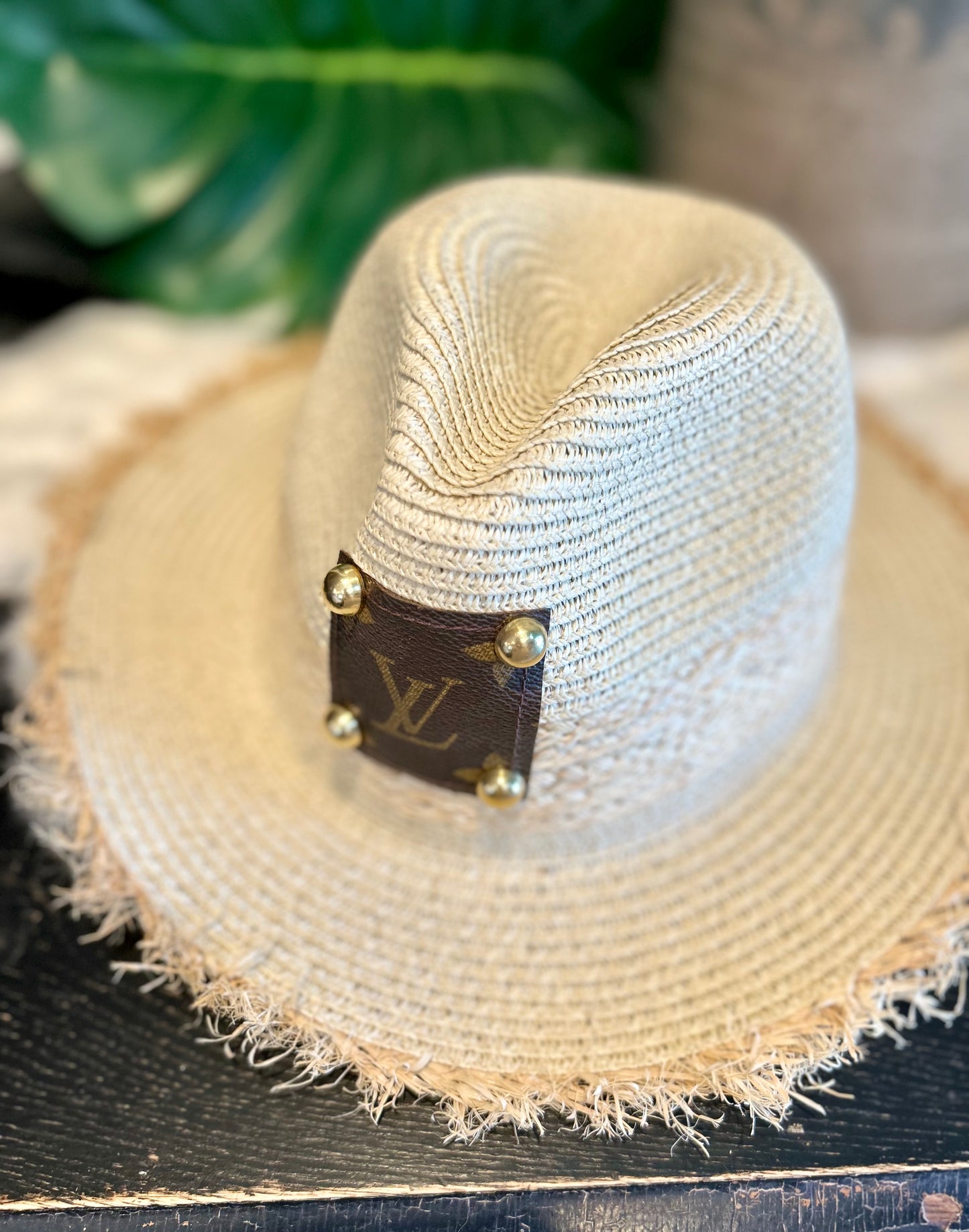 Straw Fringe Hat