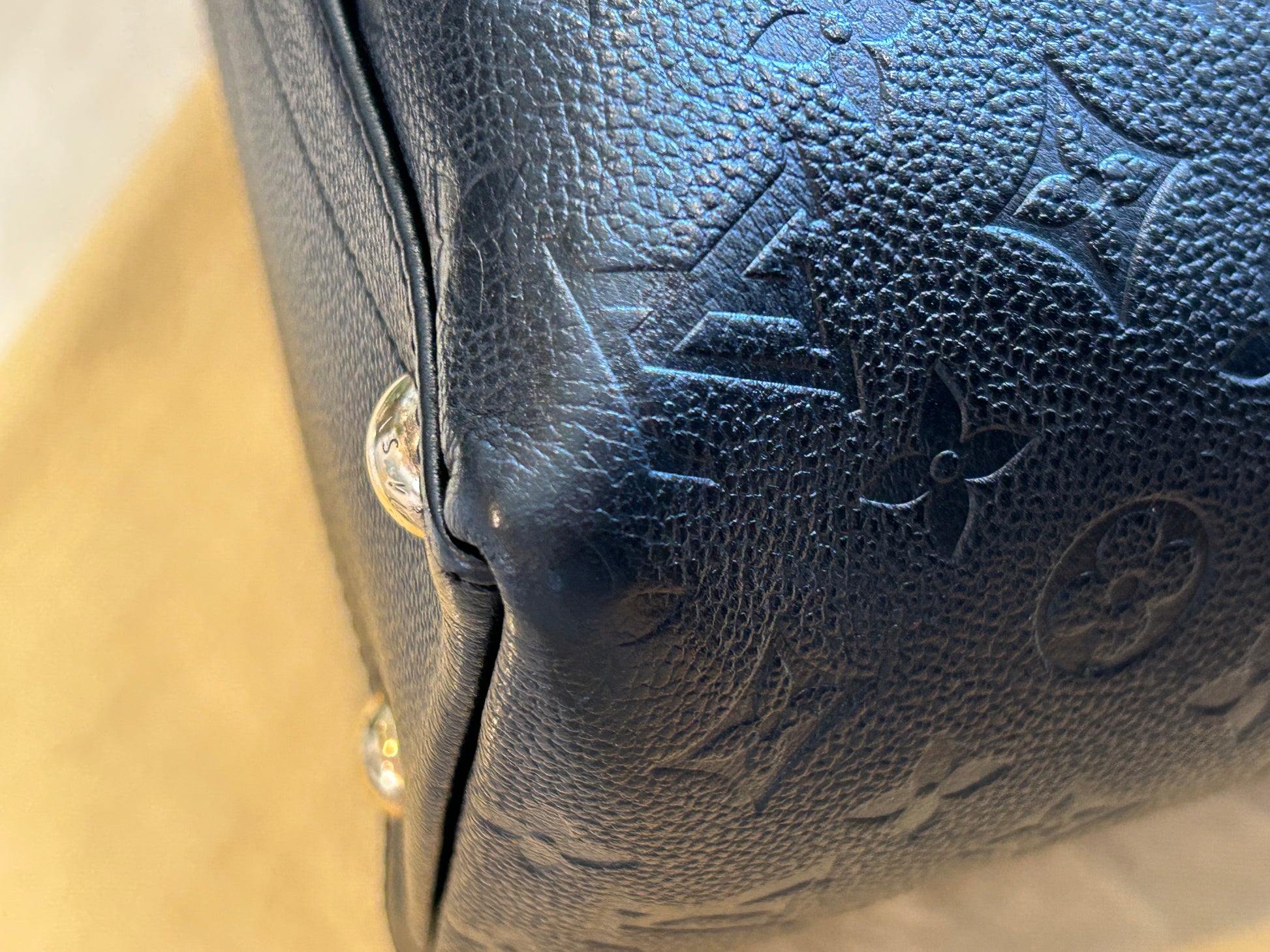 Louis Vuitton Speedy Bandouliere 25 Empreinte Noir Bag – Bagaholic